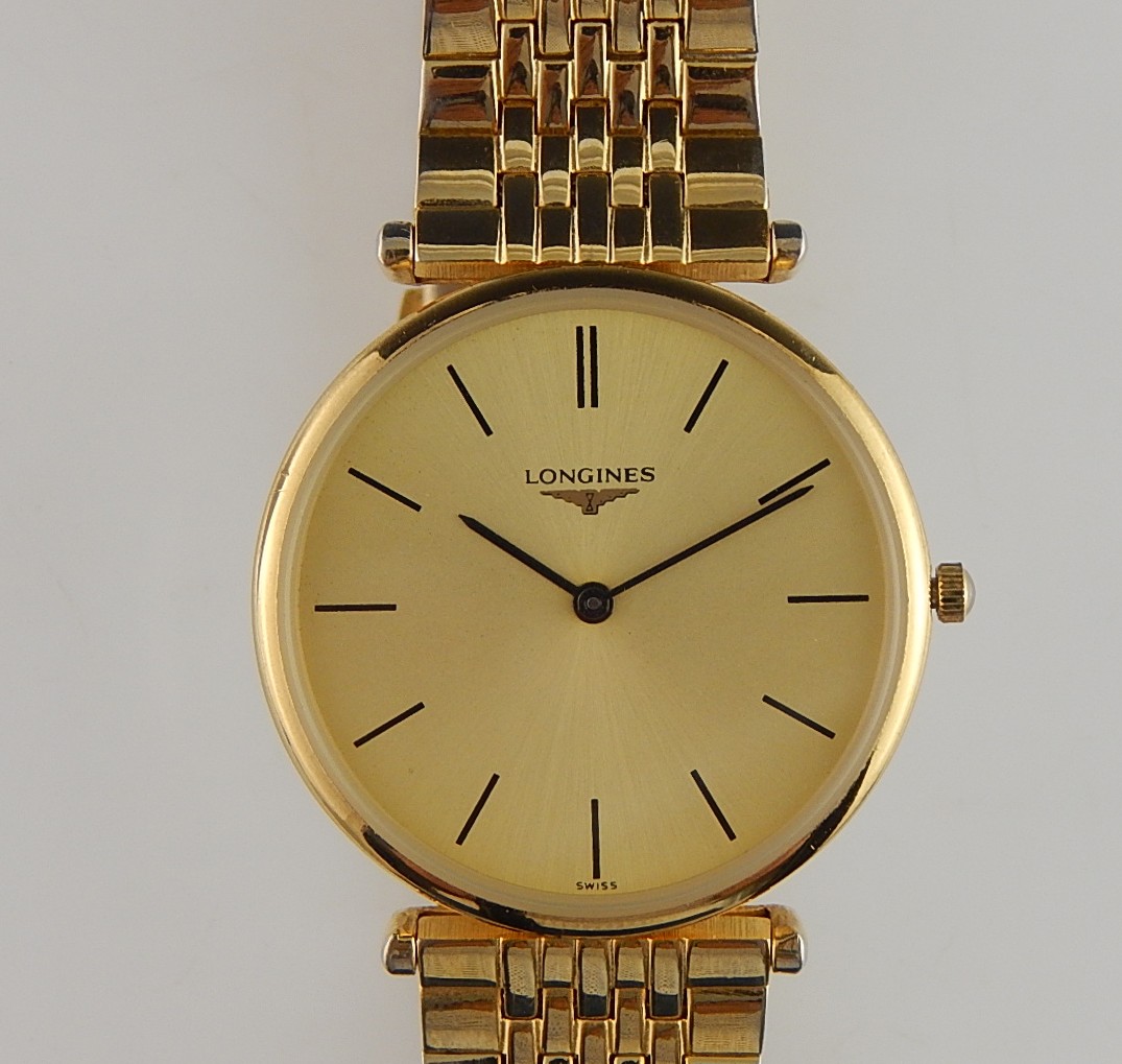 Gold-Tone Gentlemen's Longines Watch