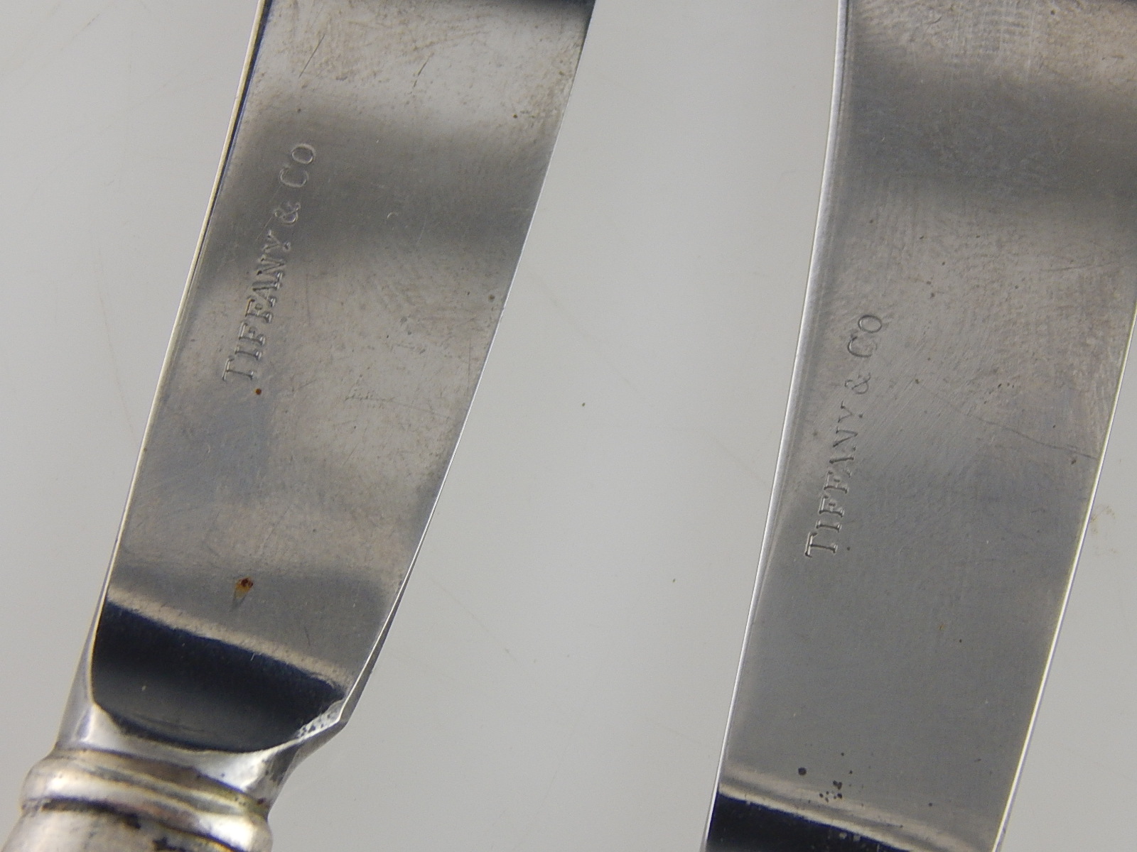 Tiffany & Co. Sterling Silver Butter Spreaders and a Place Spoon