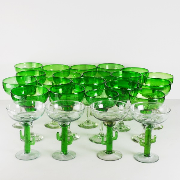 Twenty-Three Margarita Glasses