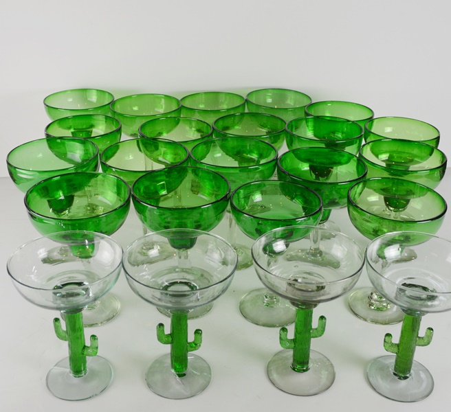 Twenty-Three Margarita Glasses