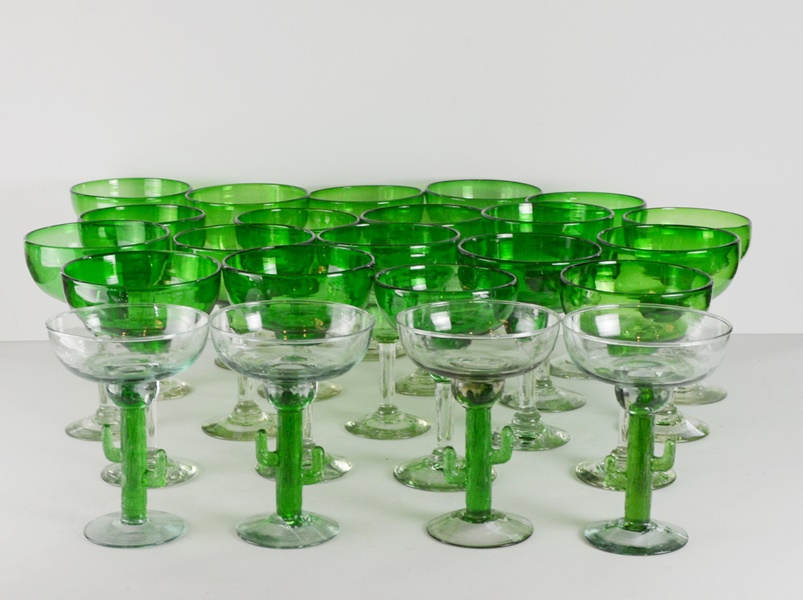Twenty-Three Margarita Glasses