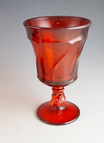 Red Glass Goblets