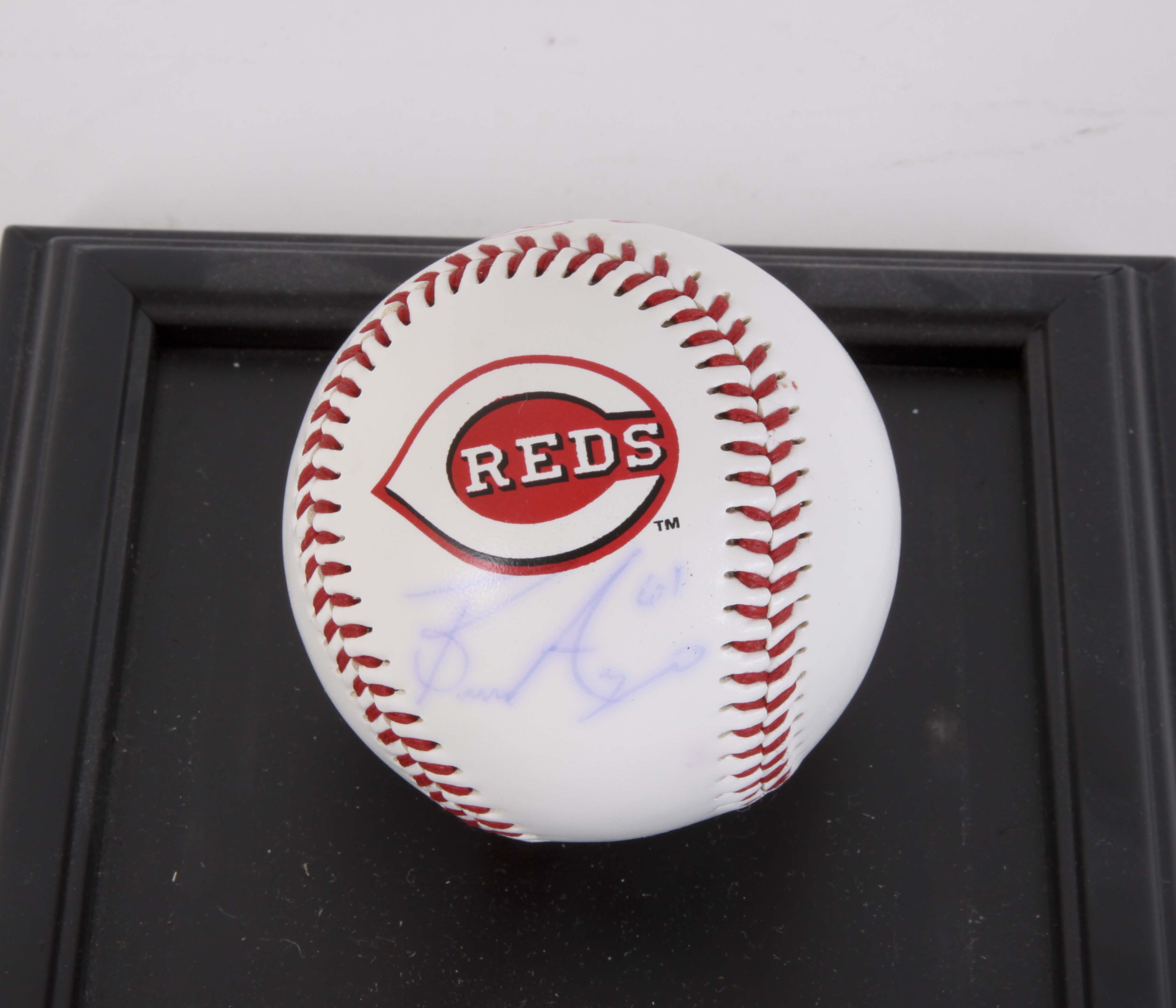 Bronson Arroyo Signed Baseball and Bobblehead