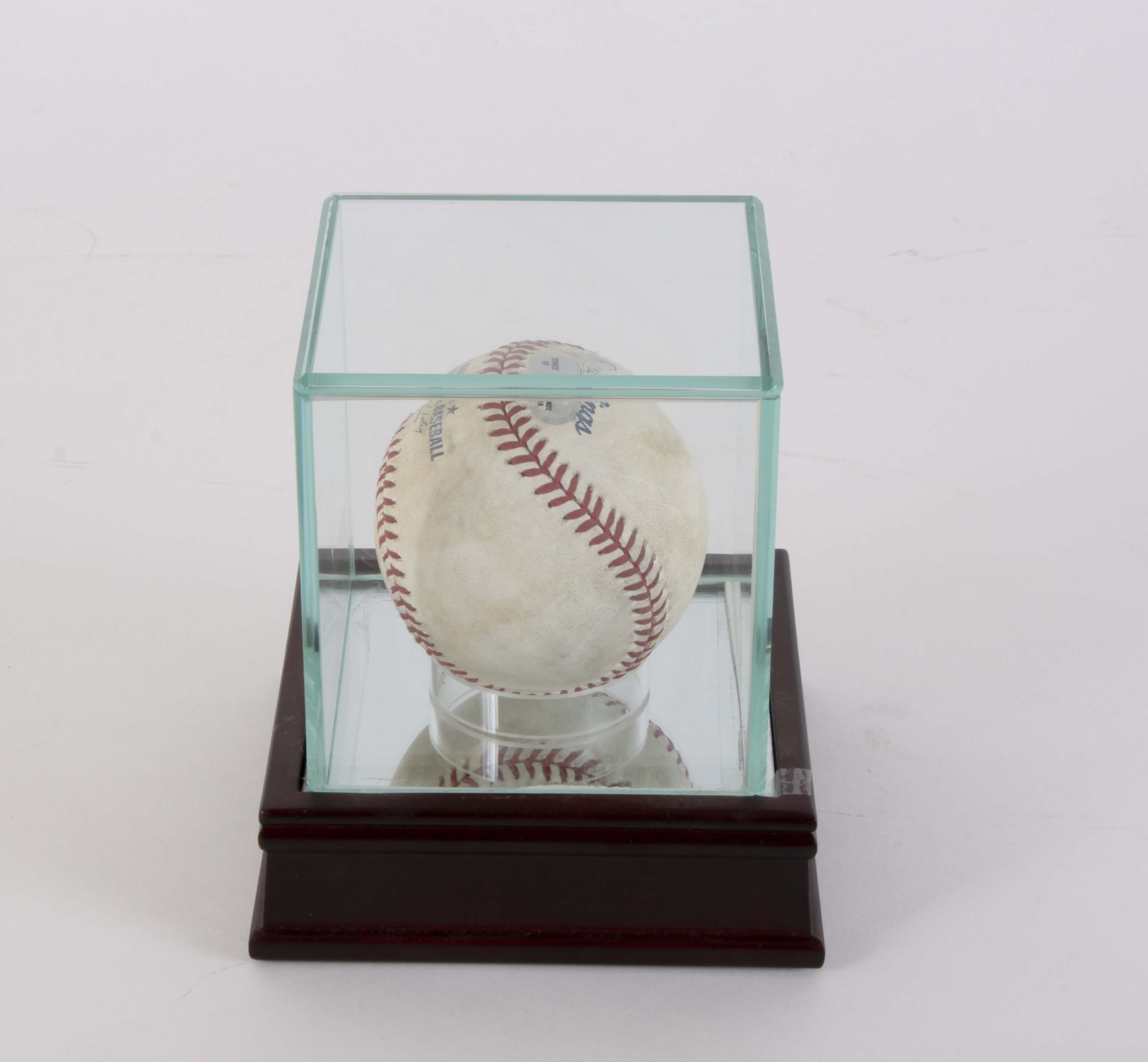2013 Cincinnati Reds Used Game Ball in Display Box