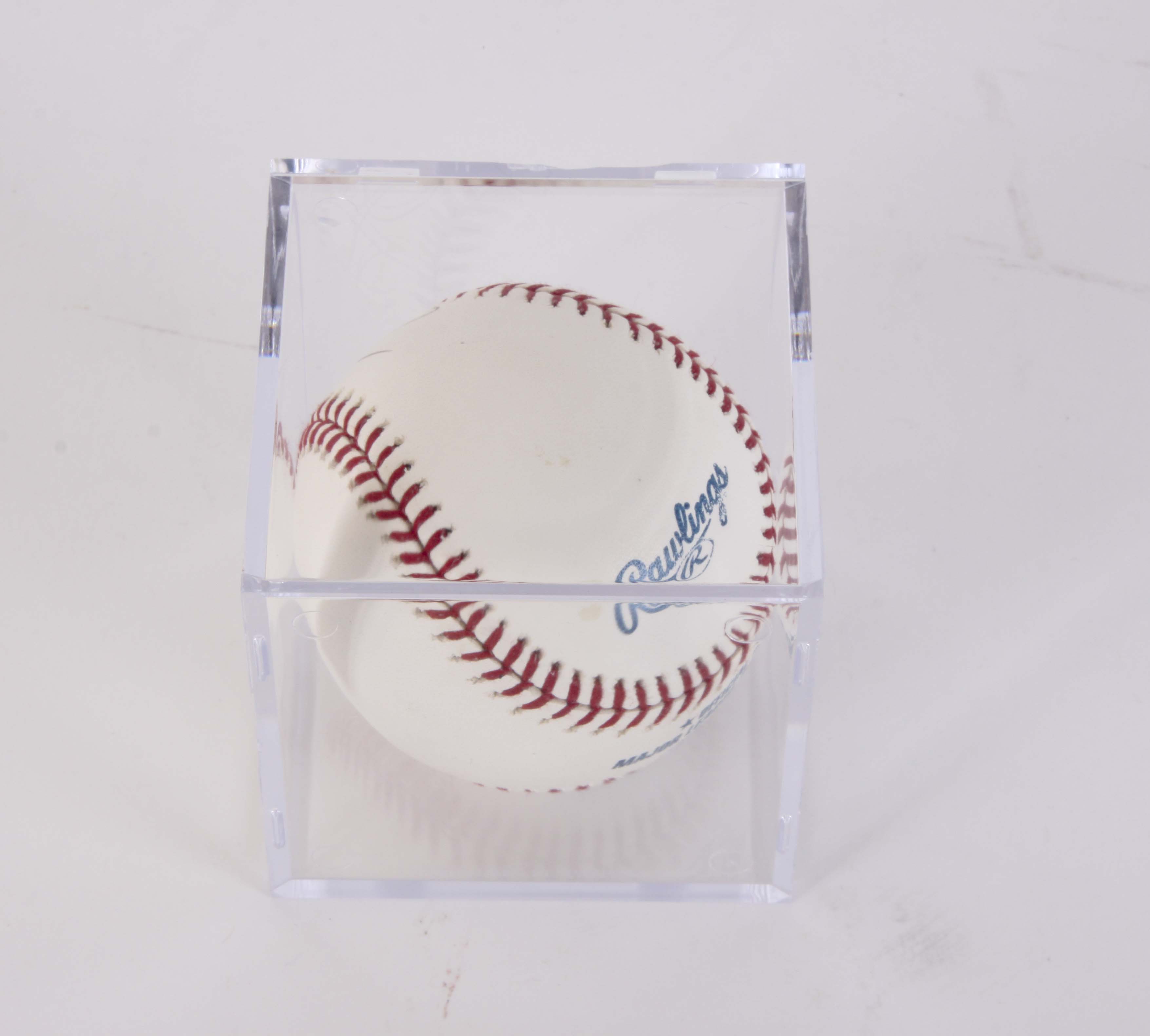 Ryan Freel Autographed Baseball in Display Box