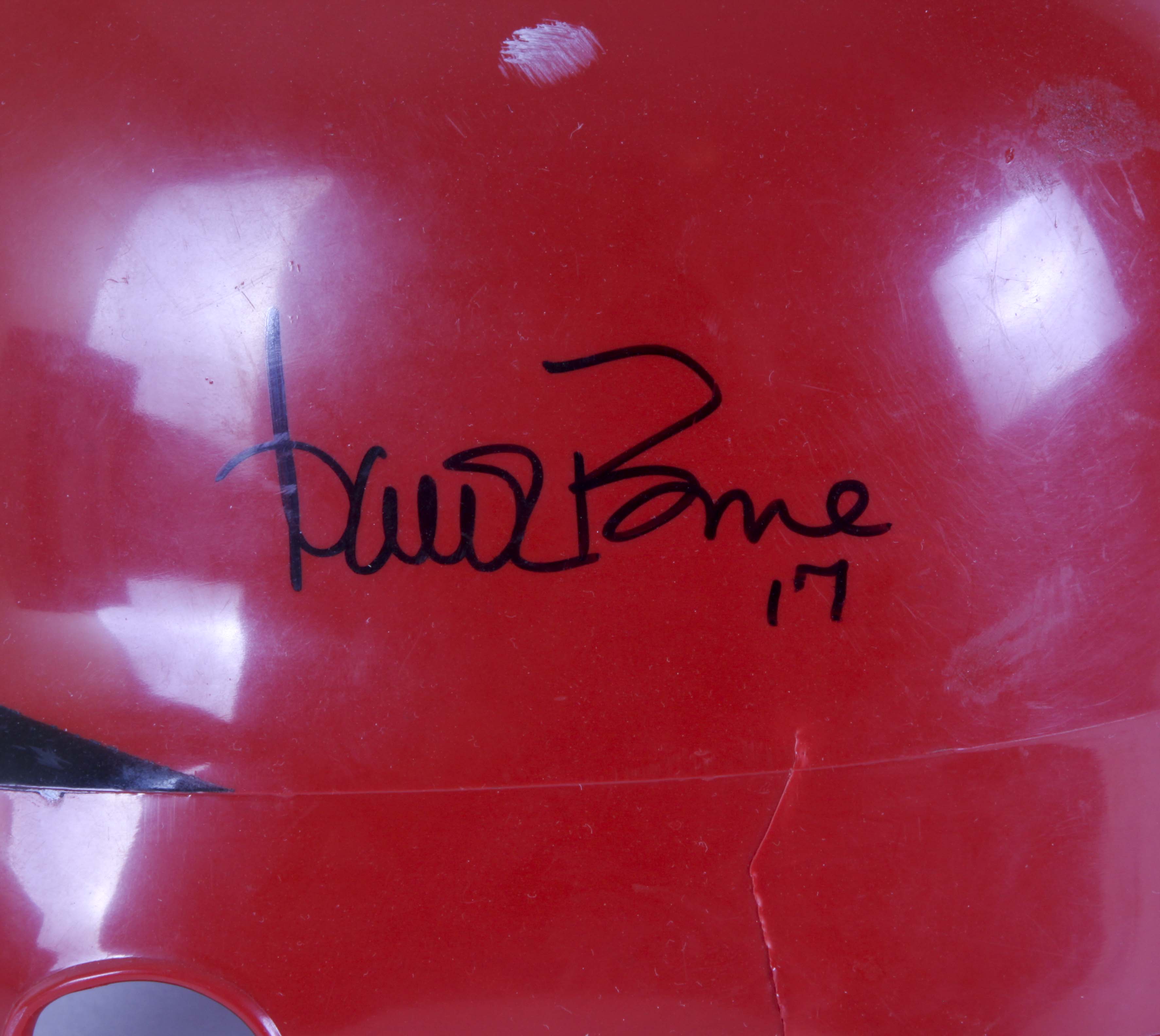 Autographed Aaron Boone Game Issued Batting Helmet