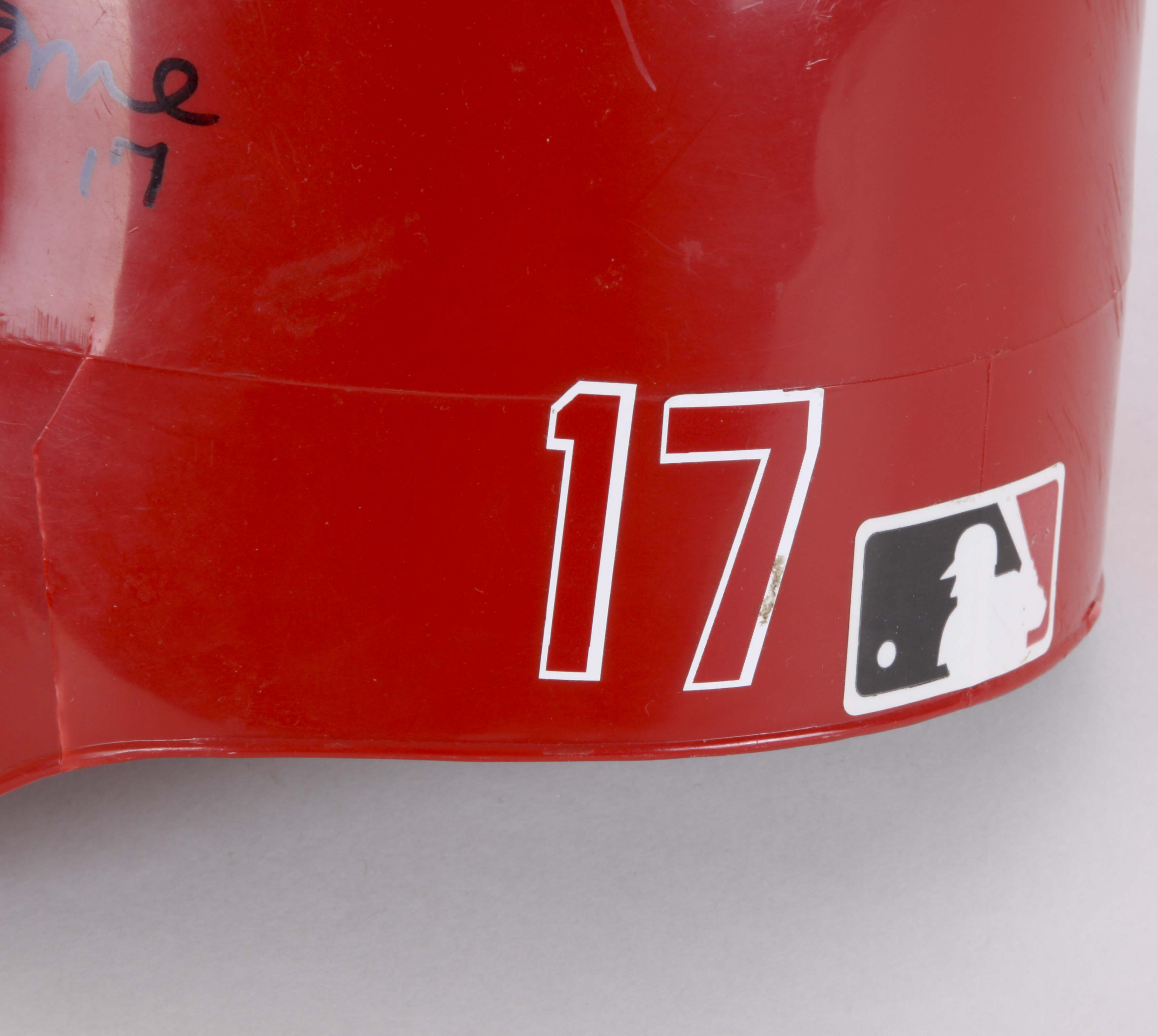 Autographed Aaron Boone Game Issued Batting Helmet