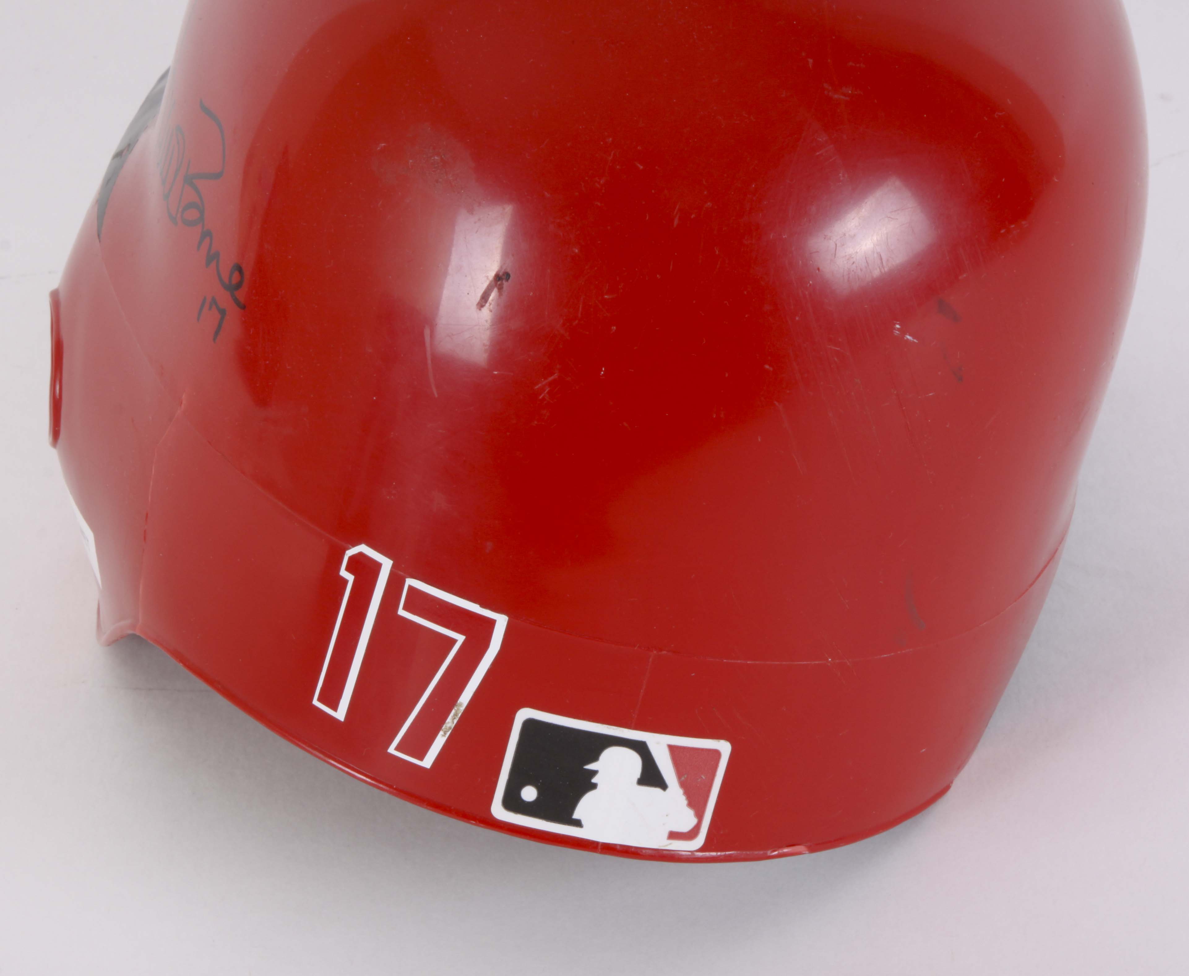 Autographed Aaron Boone Game Issued Batting Helmet