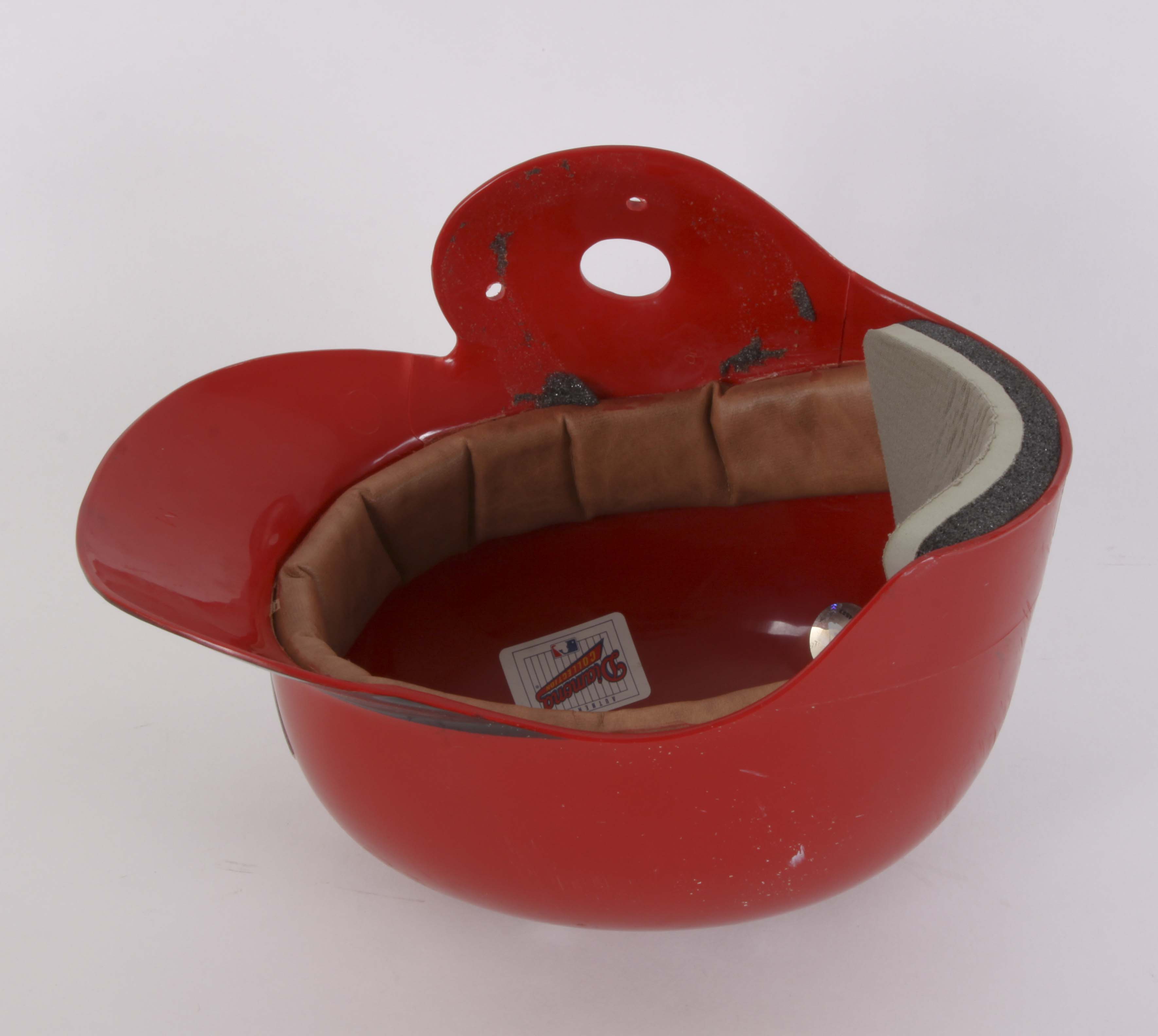 Autographed Aaron Boone Game Issued Batting Helmet