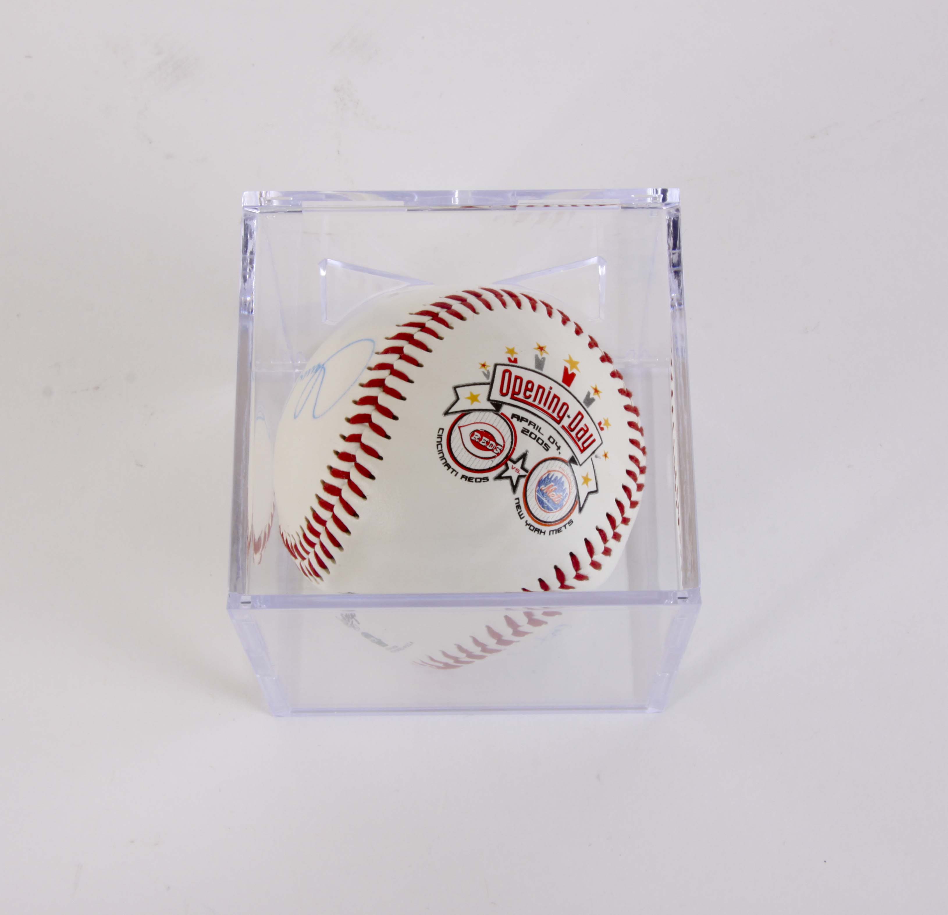 Trio of Autographed Cincinnati Reds Baseballs