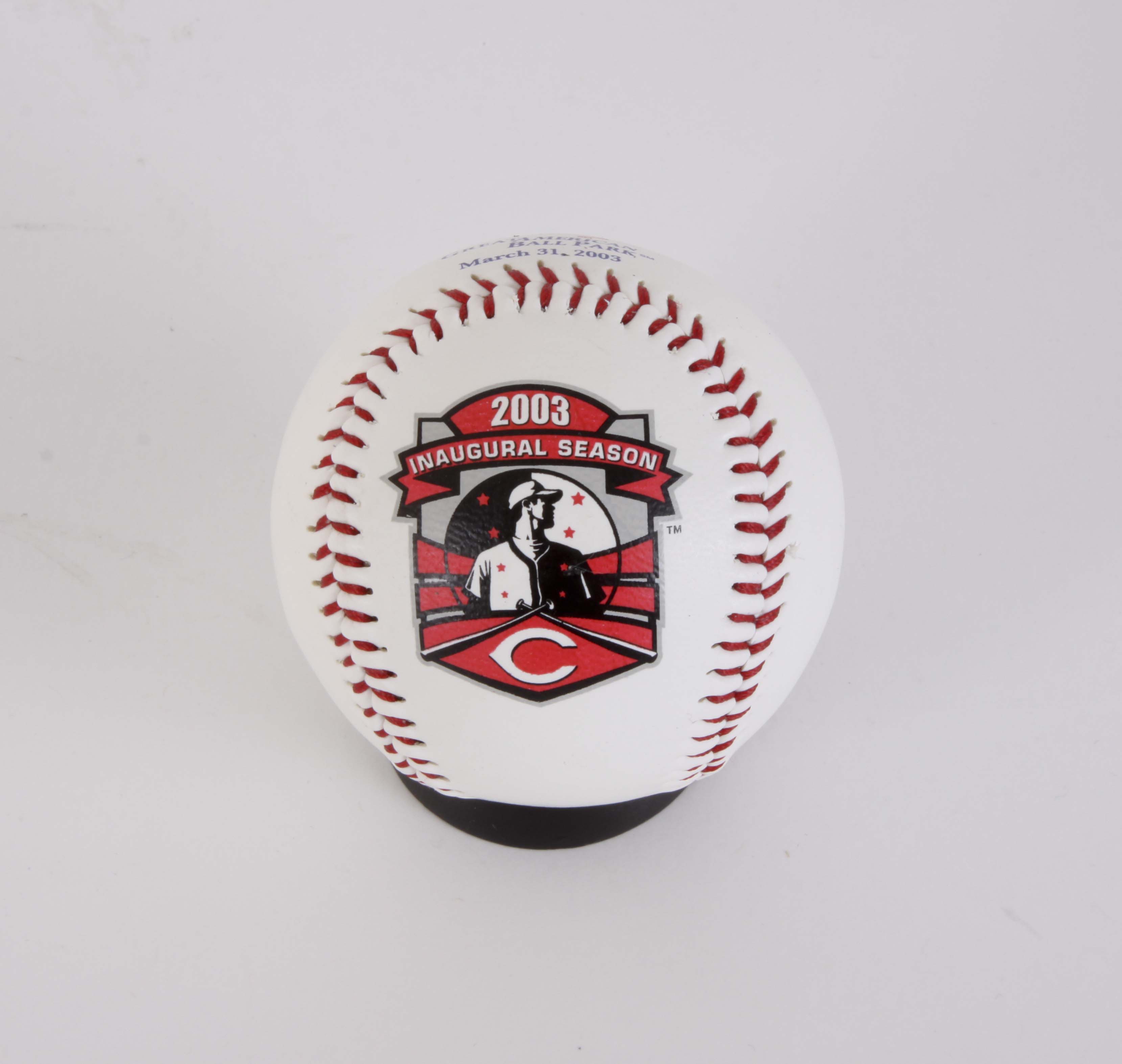 Three  Commemorative Cincinnati Reds Baseballs