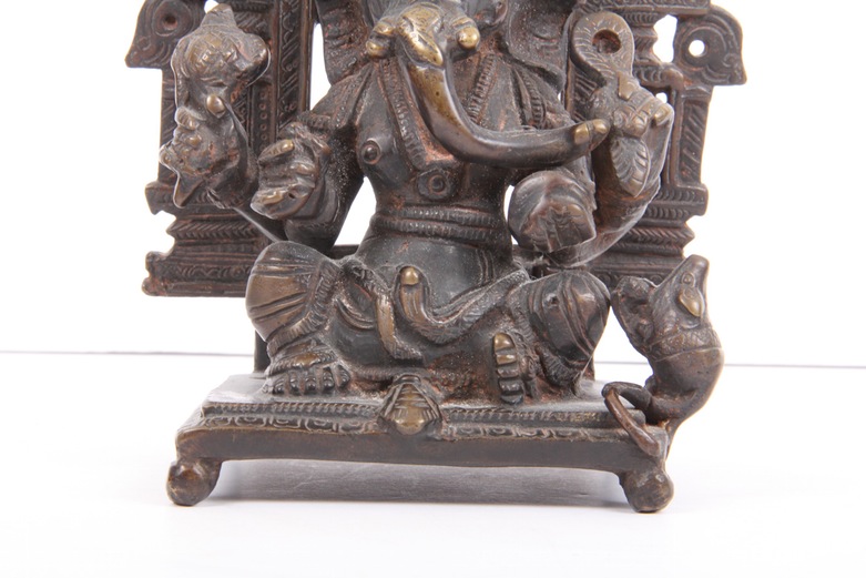Grouping of Vintage Metal Sculptures of Ganesha