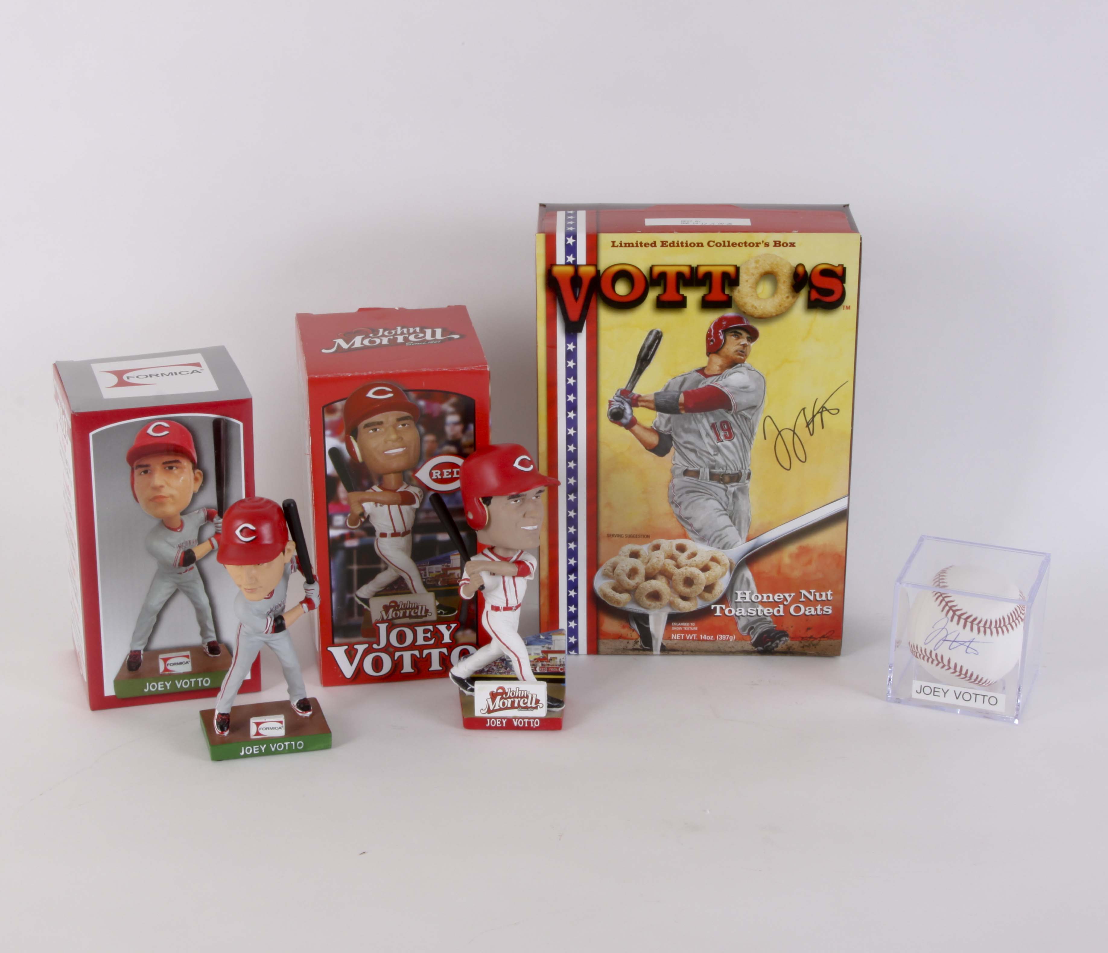 Joey Votto Autographed Baseball and Memorabilia