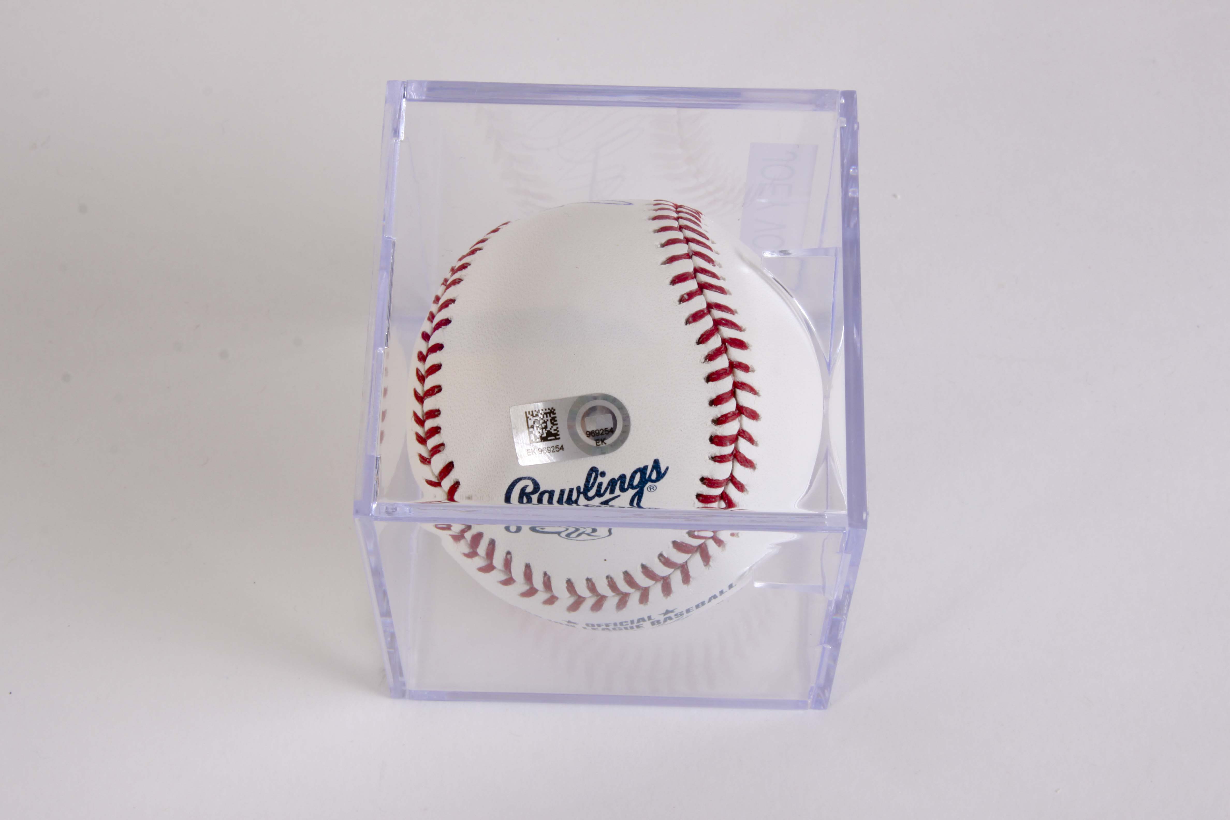 Joey Votto Autographed Baseball and Memorabilia