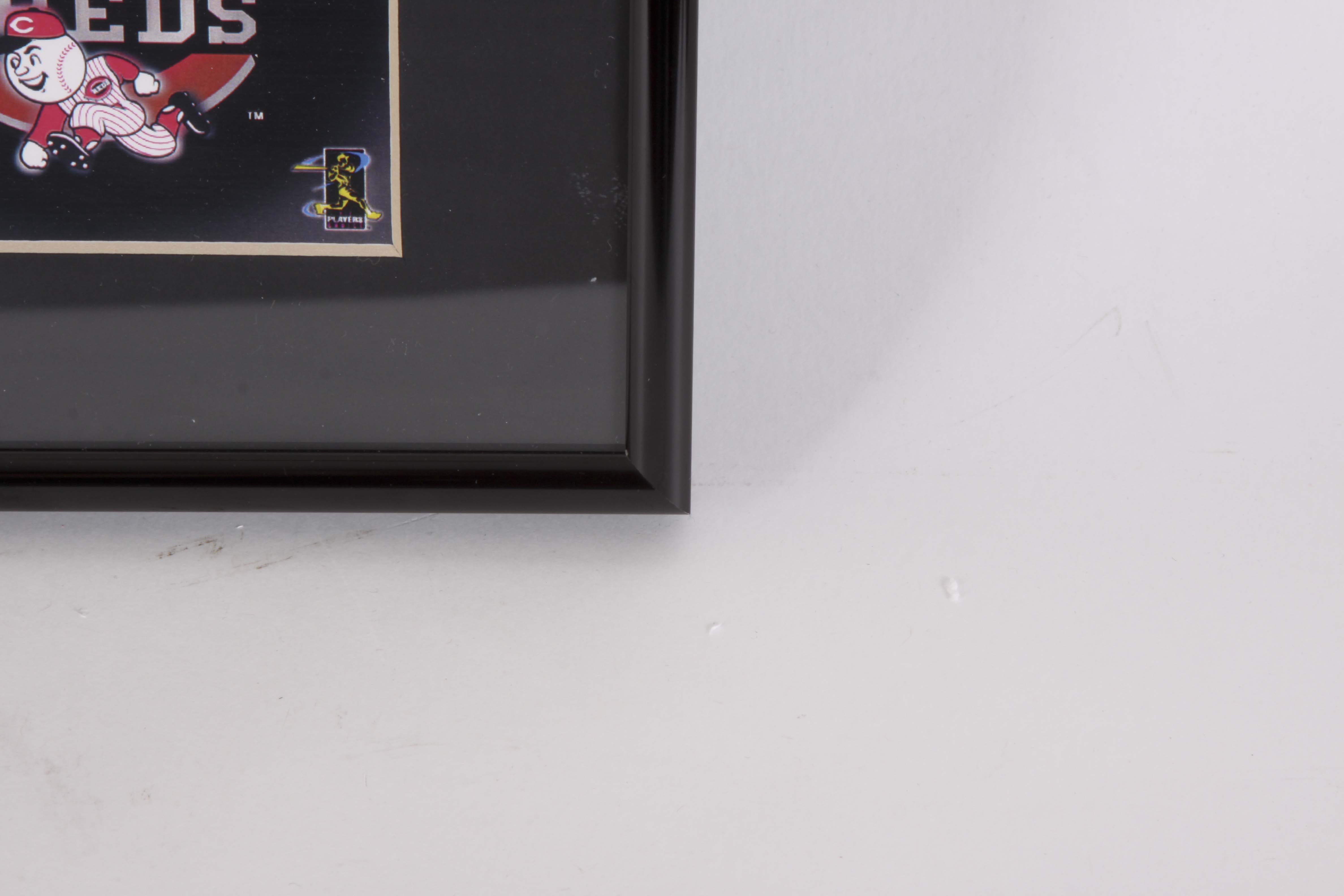 Adam Dunn Autographed 'Toon Art' and Austin Kearns Memorabilia