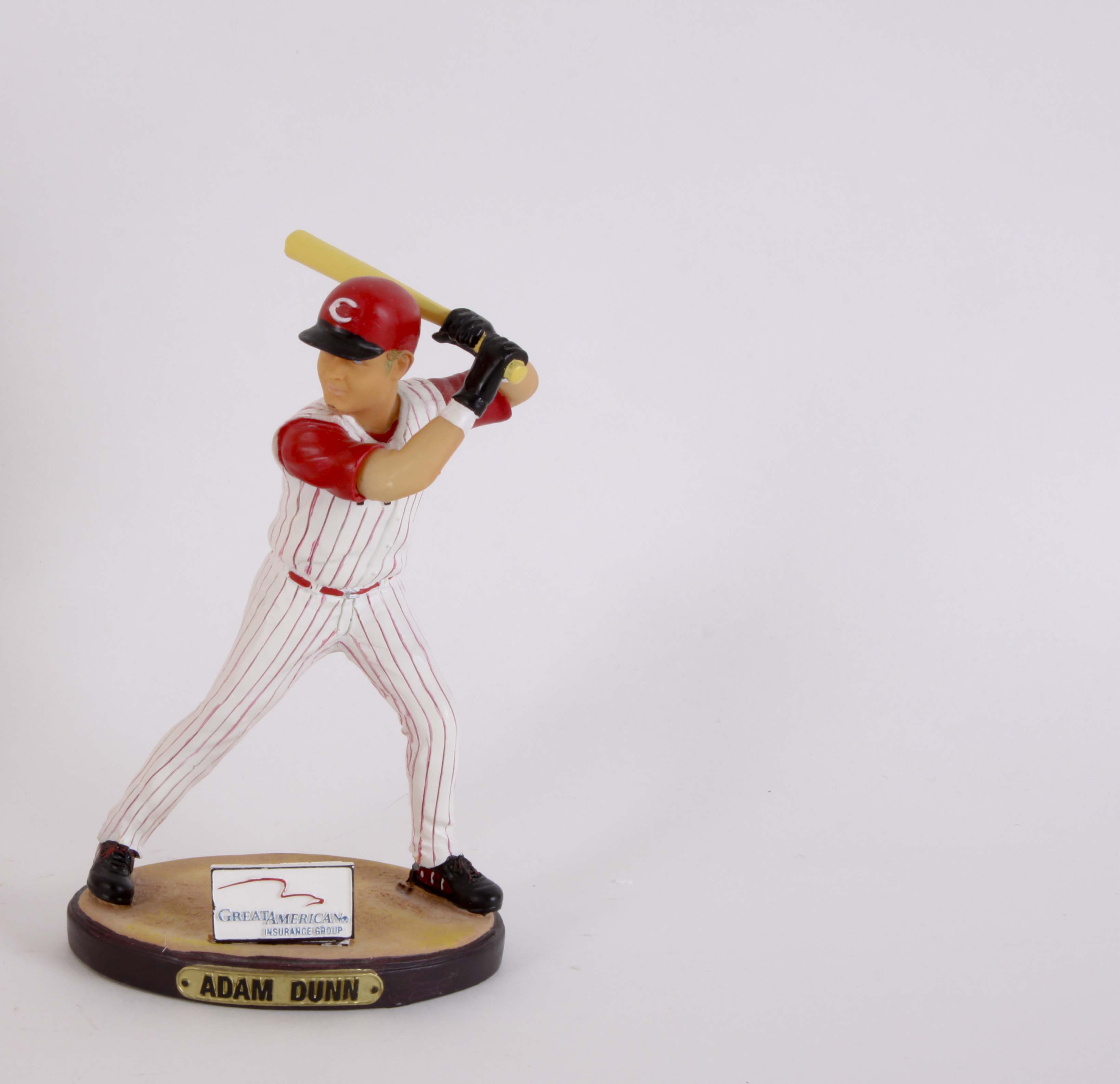 Adam Dunn Autographed 'Toon Art' and Austin Kearns Memorabilia