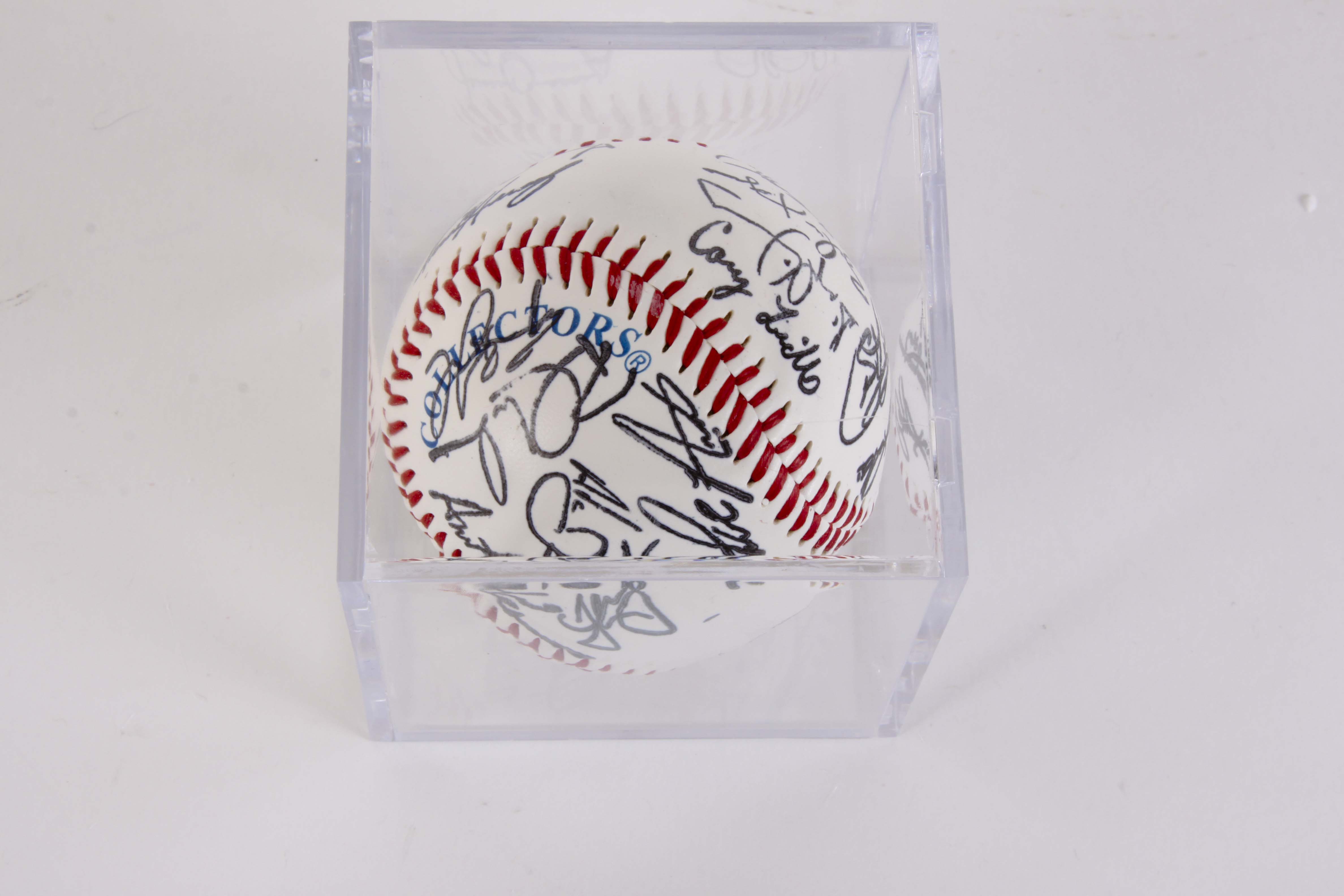 Adam Dunn Autographed 'Toon Art' and Austin Kearns Memorabilia