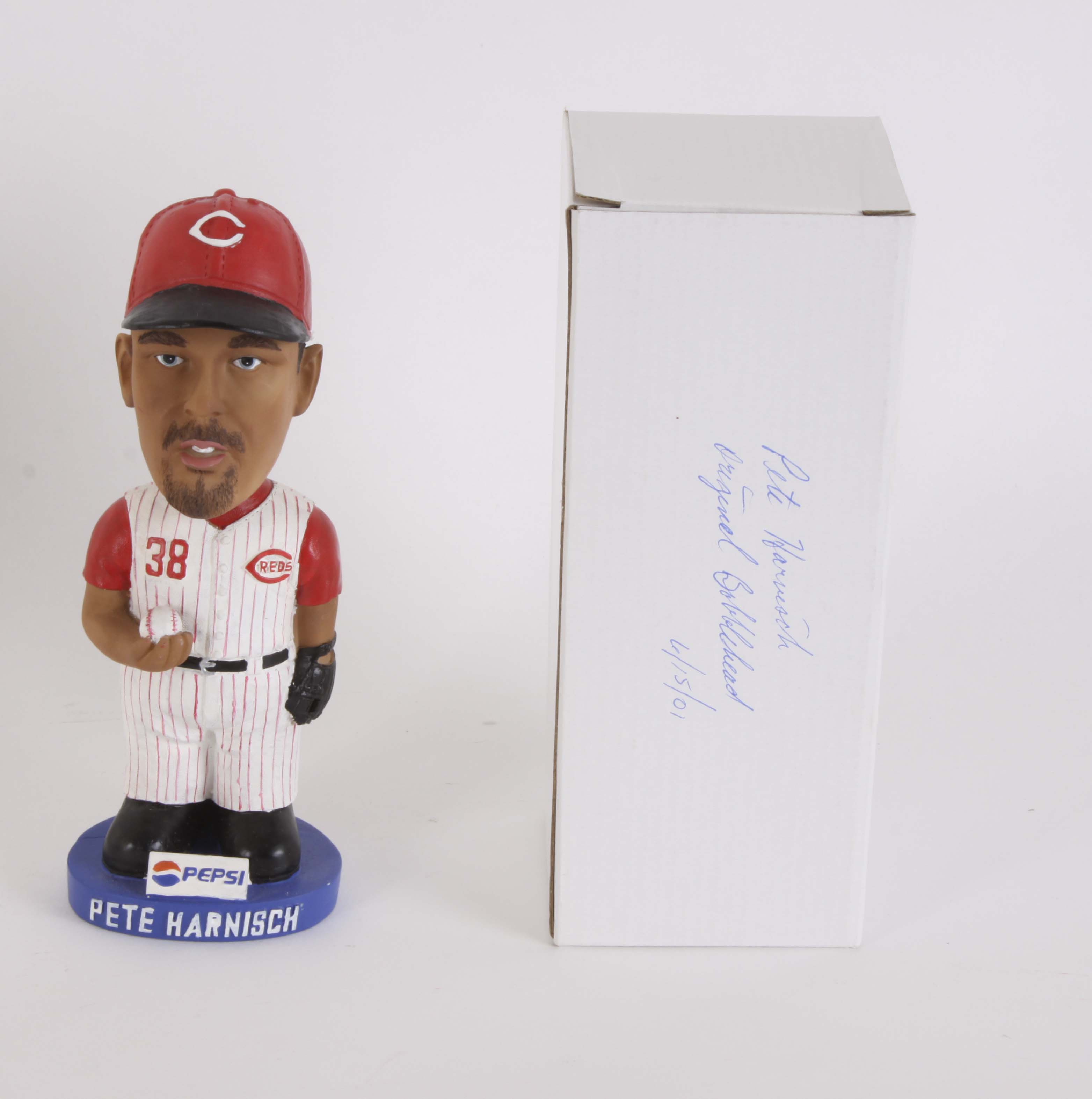 First Edition Bobbleheads including Pete Harnisch and Danny Graves