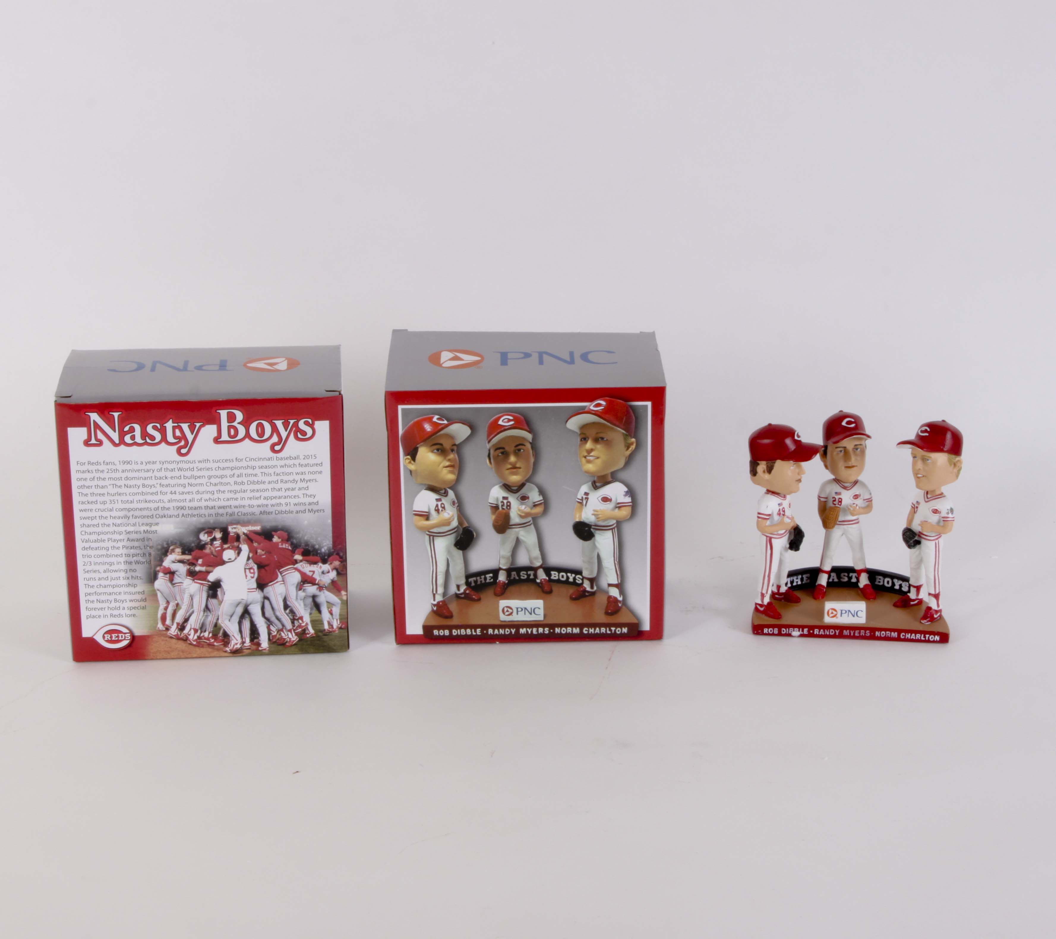 Trio of 'The Nasty Boys' Triple Bobbleheads
