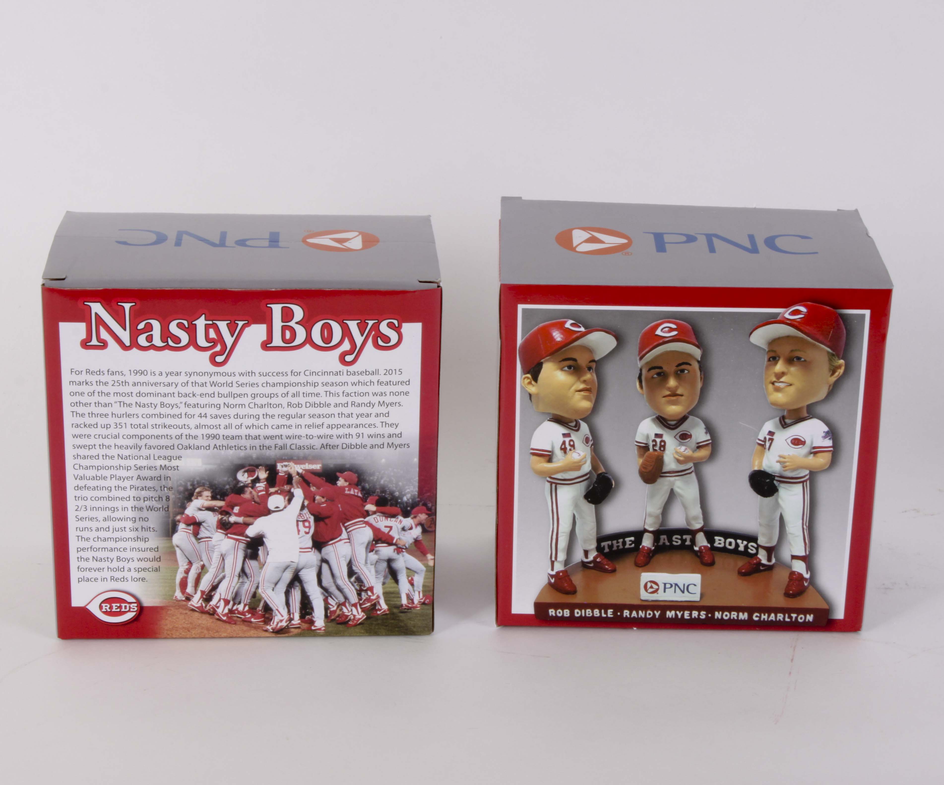 Trio of 'The Nasty Boys' Triple Bobbleheads