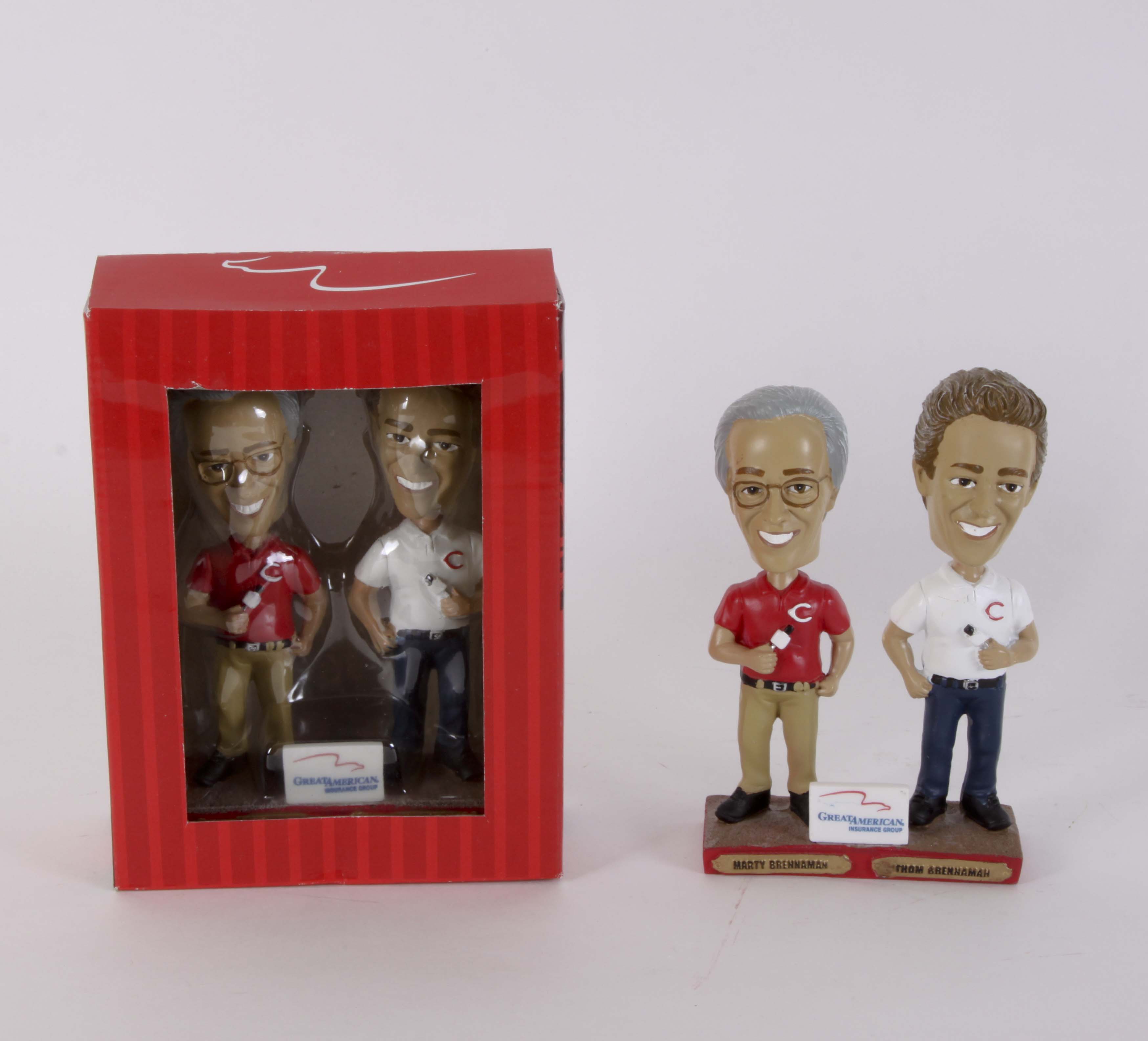 Marty and Thom Brennaman Dual Bobbleheads
