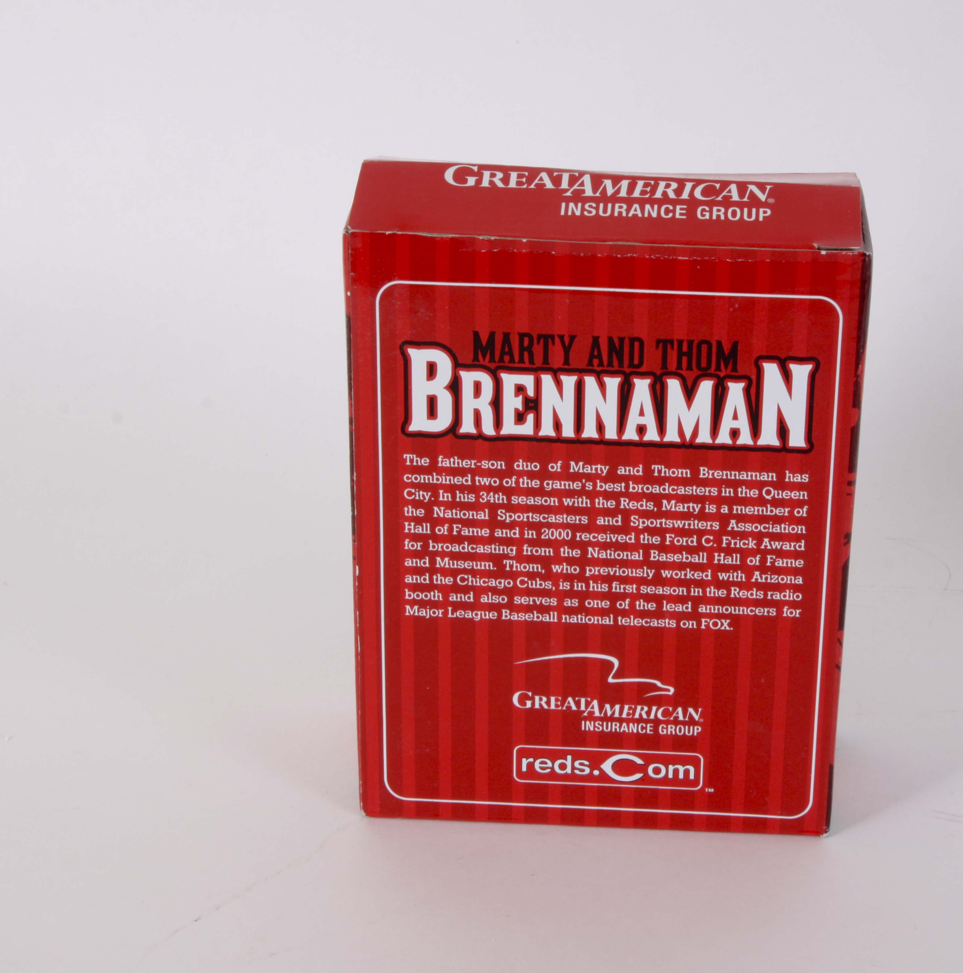 Marty and Thom Brennaman Dual Bobbleheads