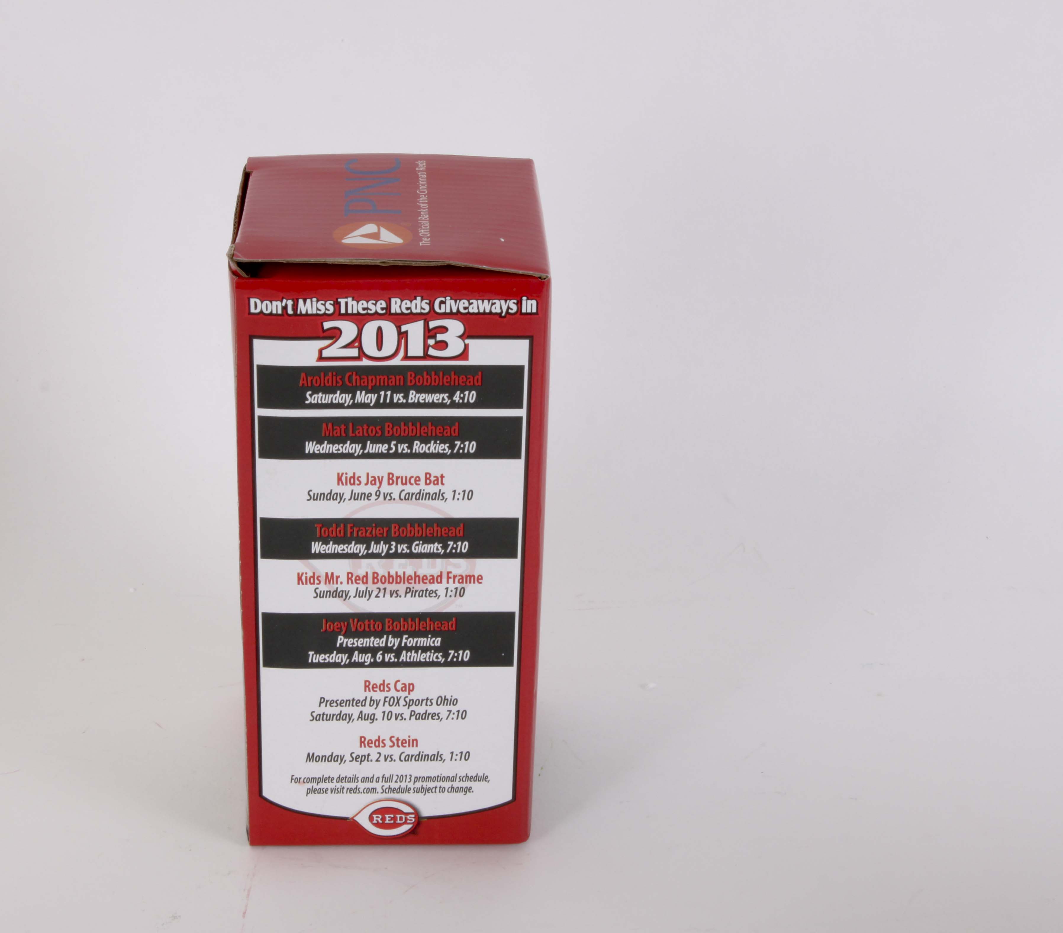 Brandon Phillips, Devin Mesoraco and Aroldis Chapman Bobbleheads