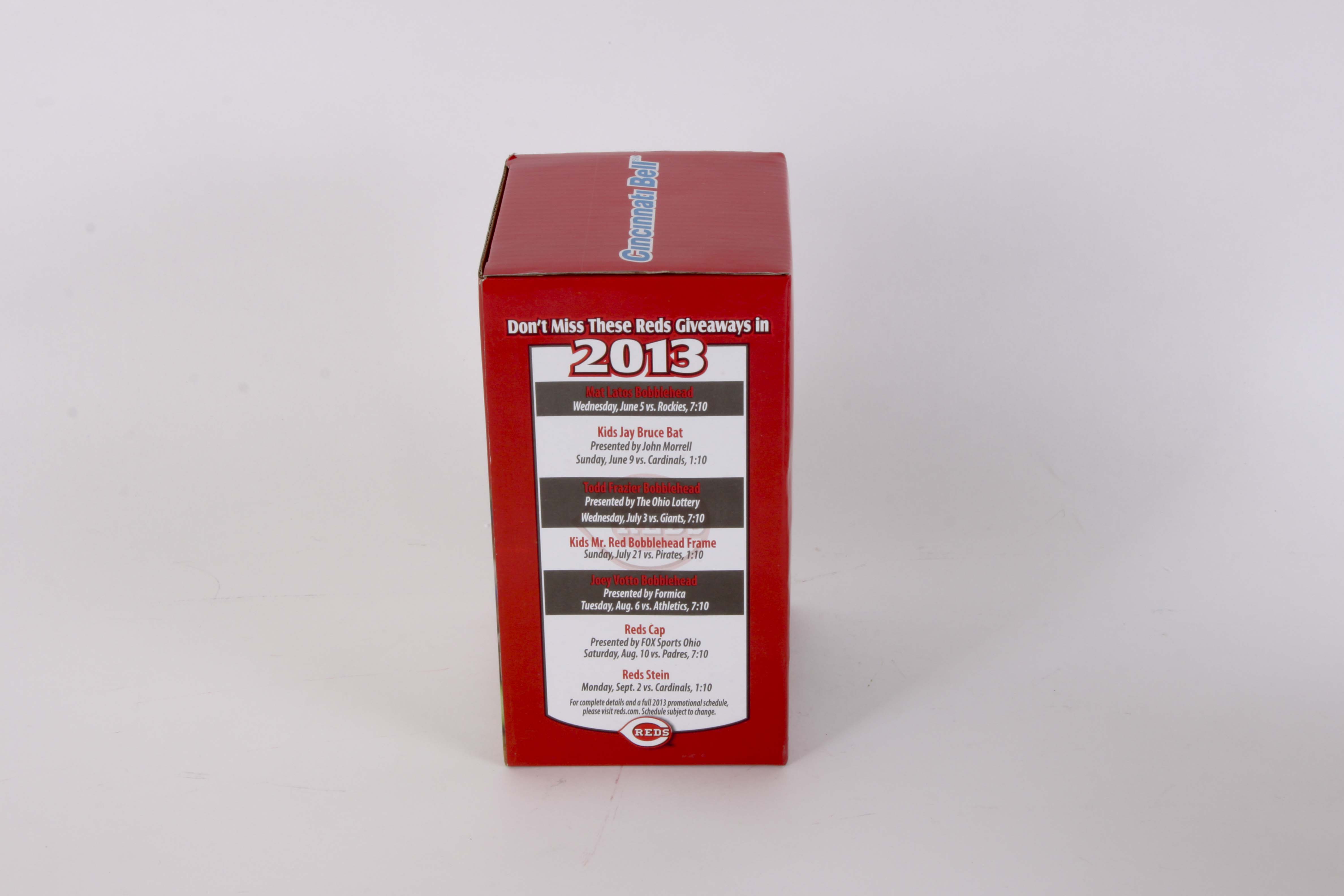 Brandon Phillips, Devin Mesoraco and Aroldis Chapman Bobbleheads