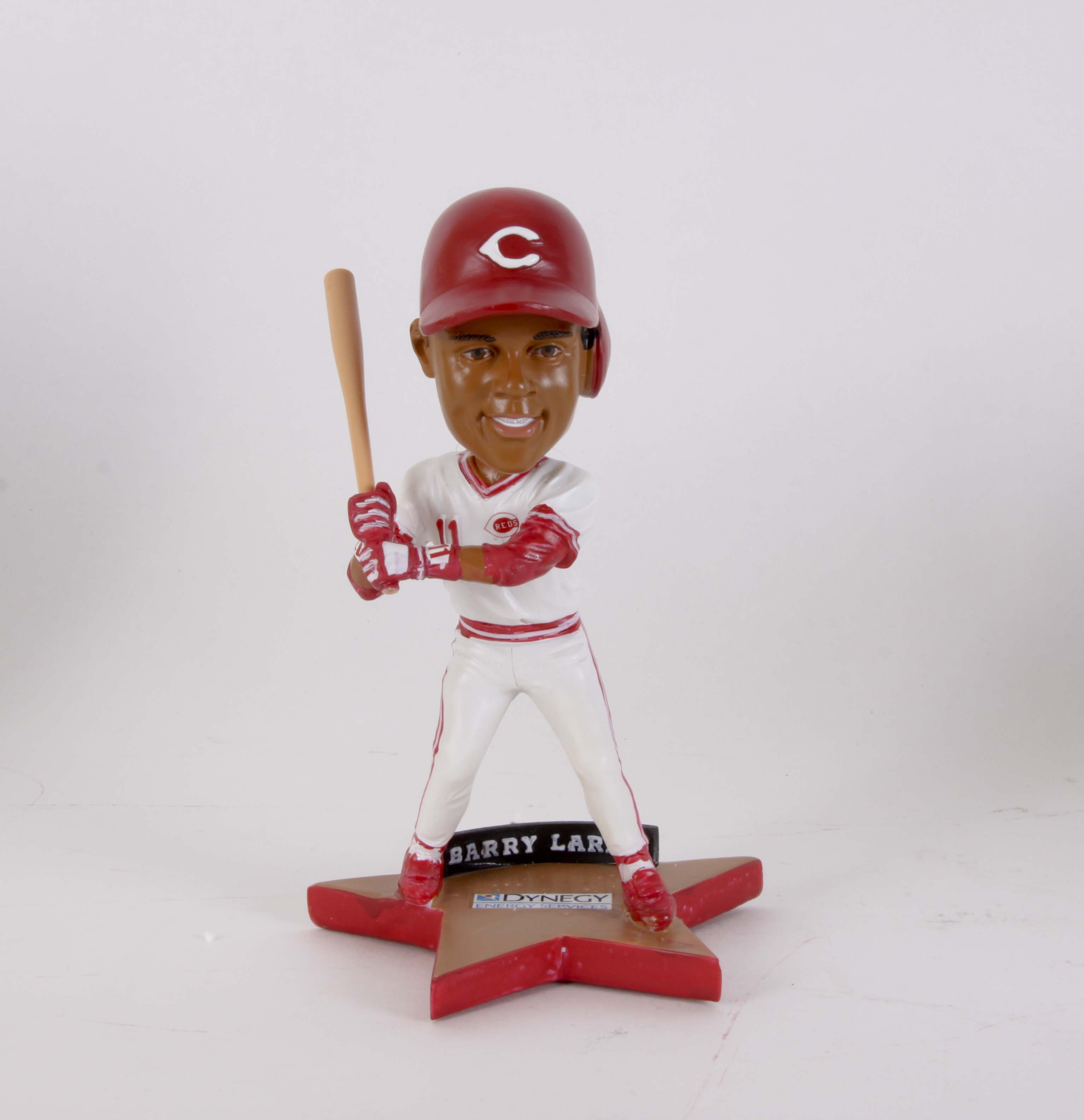 Three Barry Larkin Bobbleheads