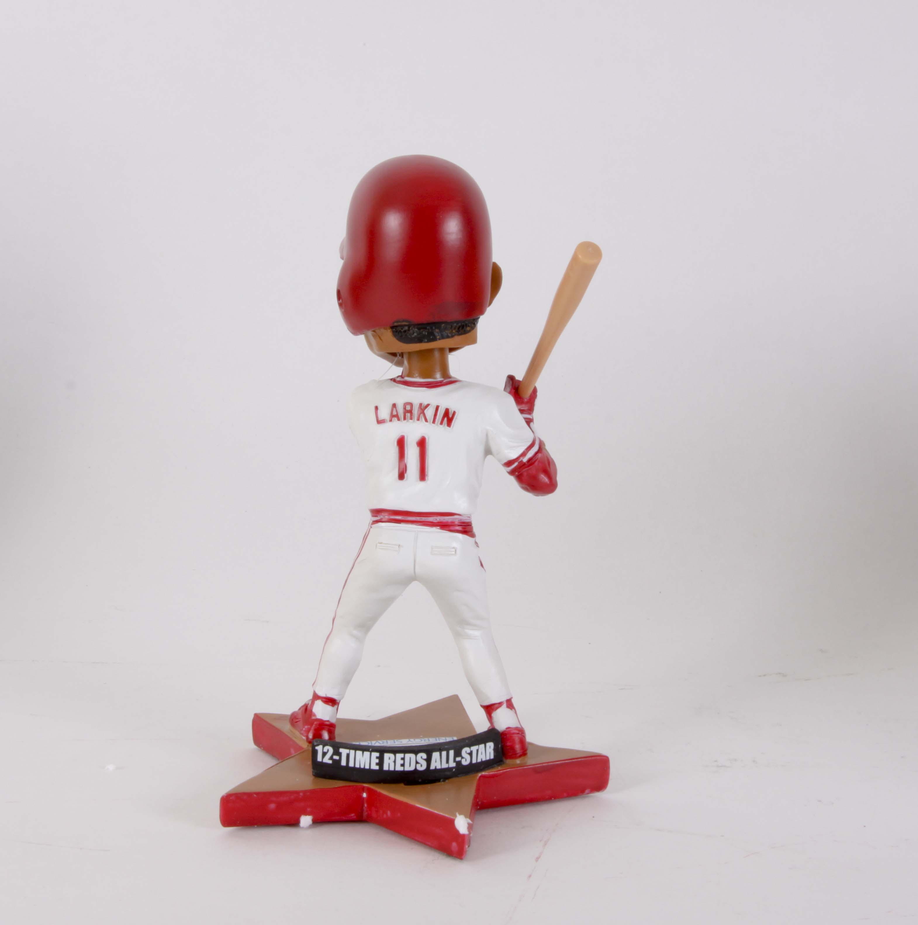 Three Barry Larkin Bobbleheads
