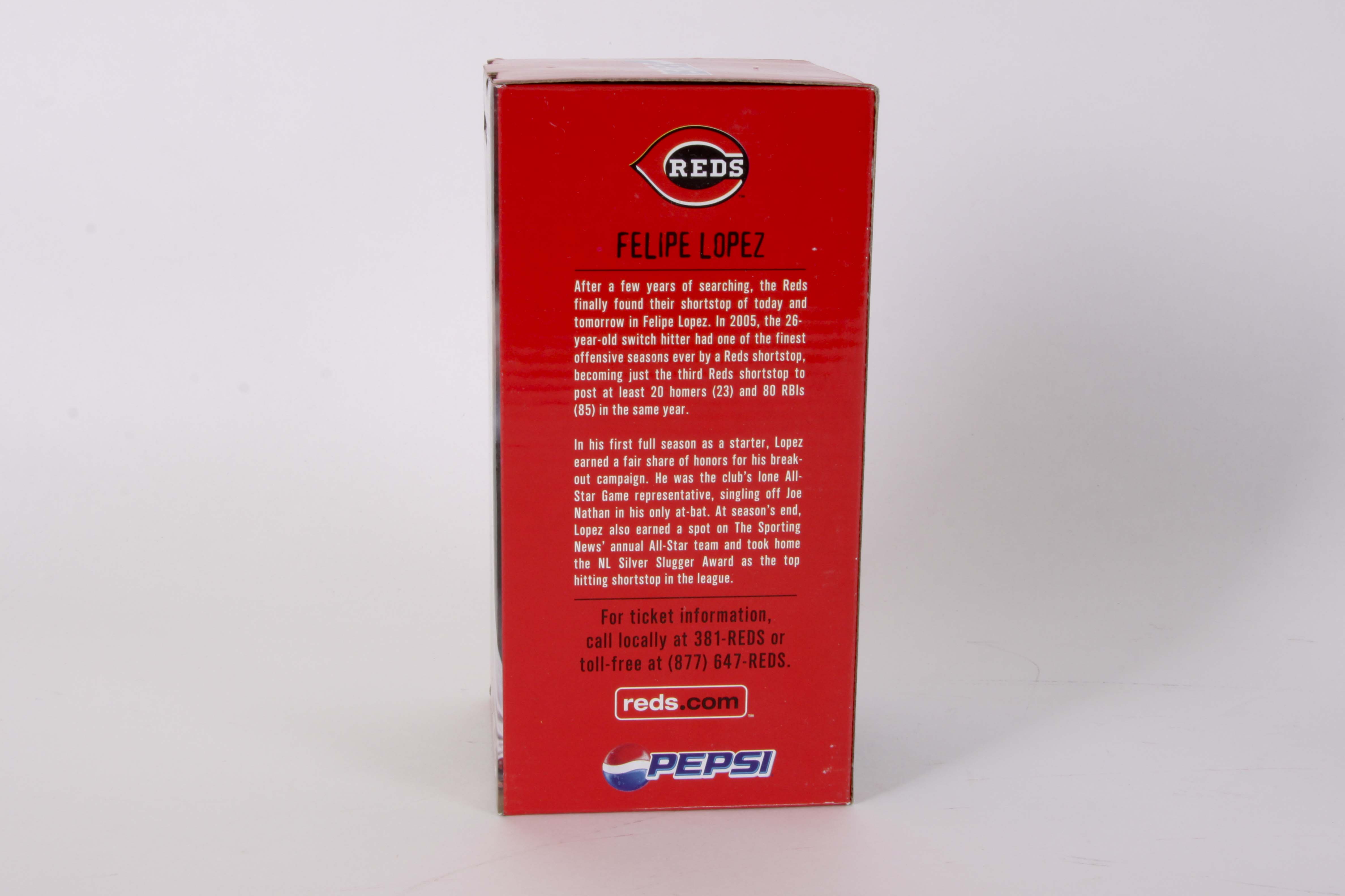 Pete Harnisch, Felipe Lopez and Aaron Harang  Bobbleheads