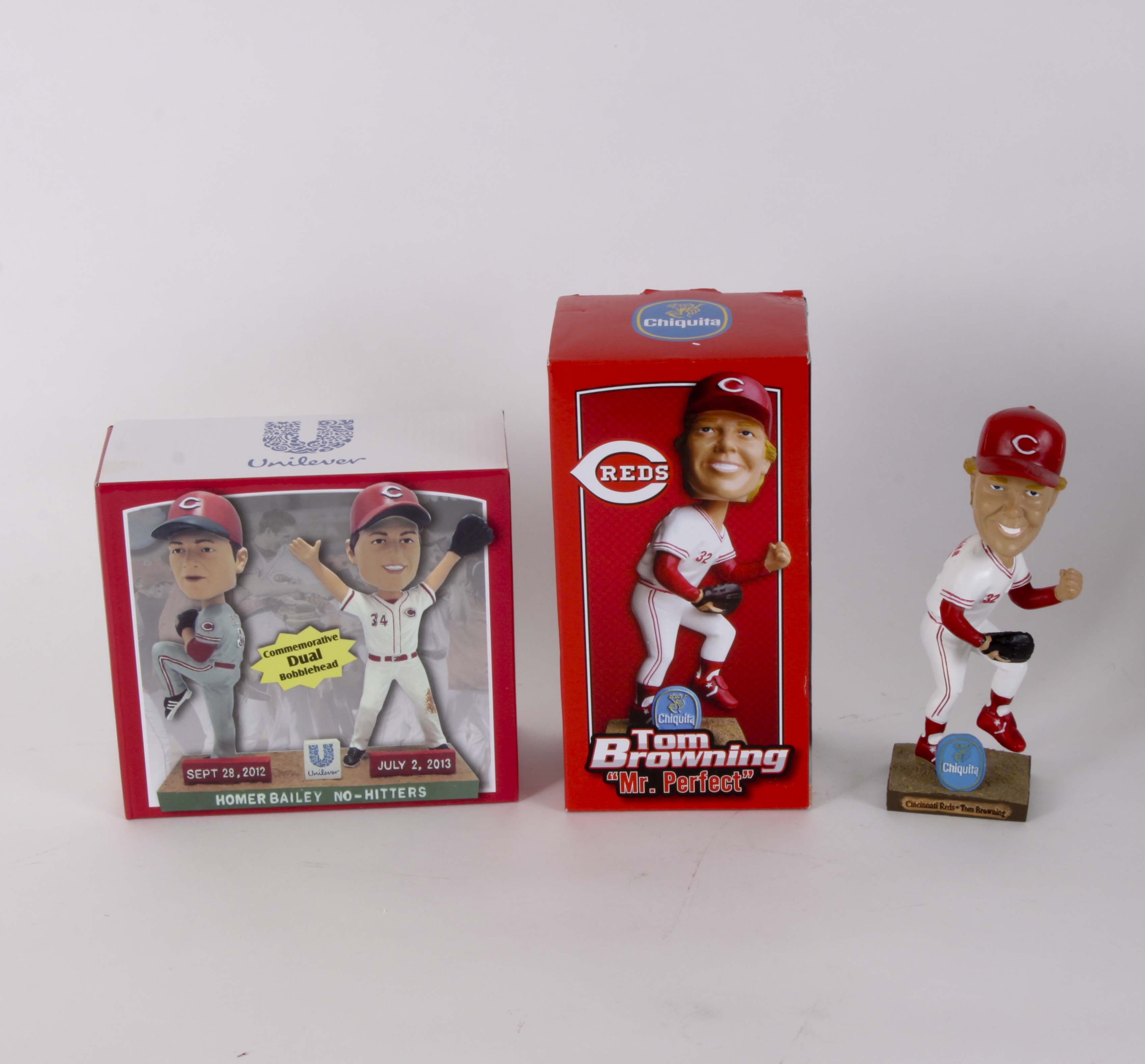 Three Reds Bobbleheads