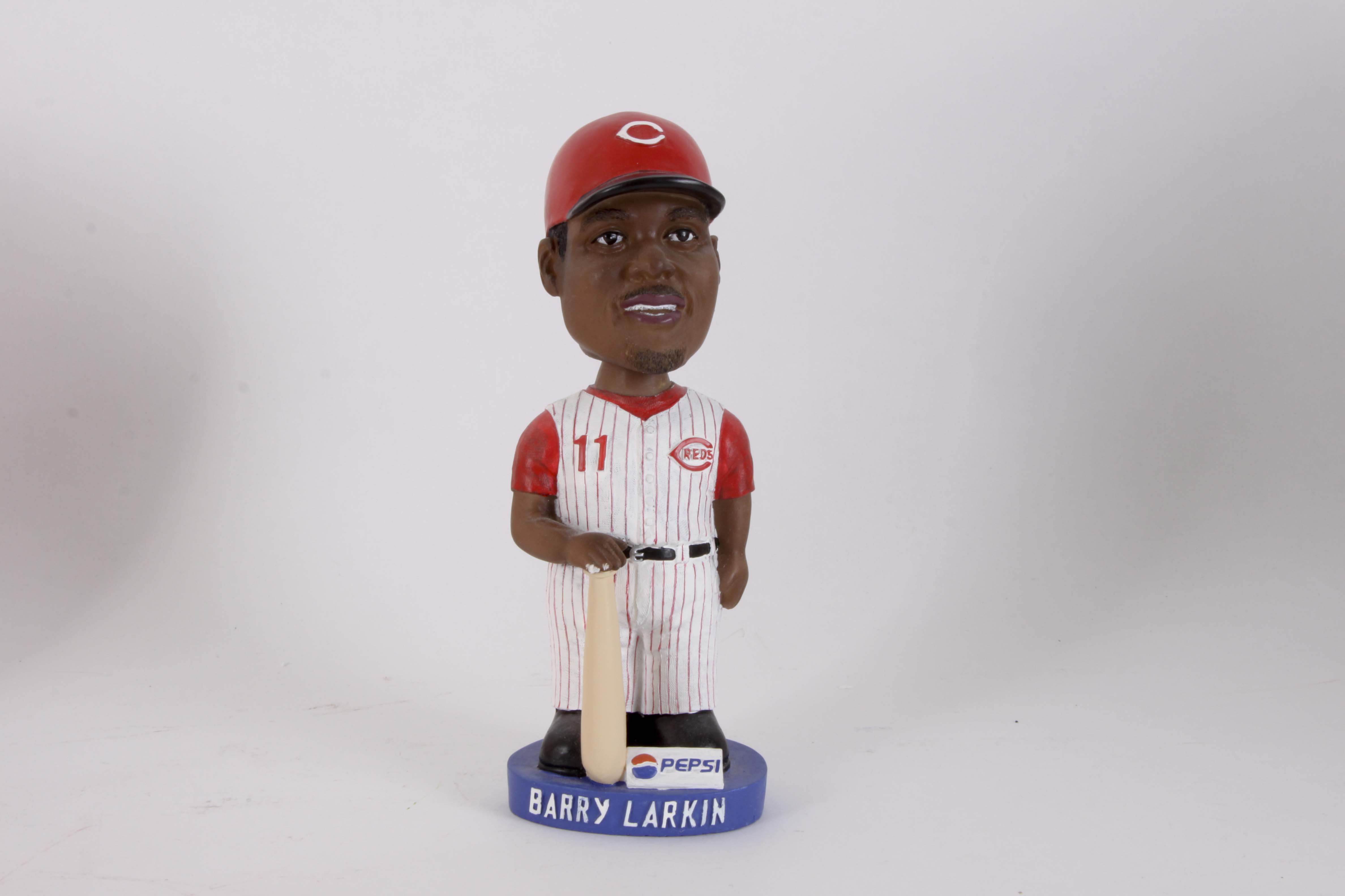 Johnny Bench, Barry Larkin and Frank Robinson Bobbleheads