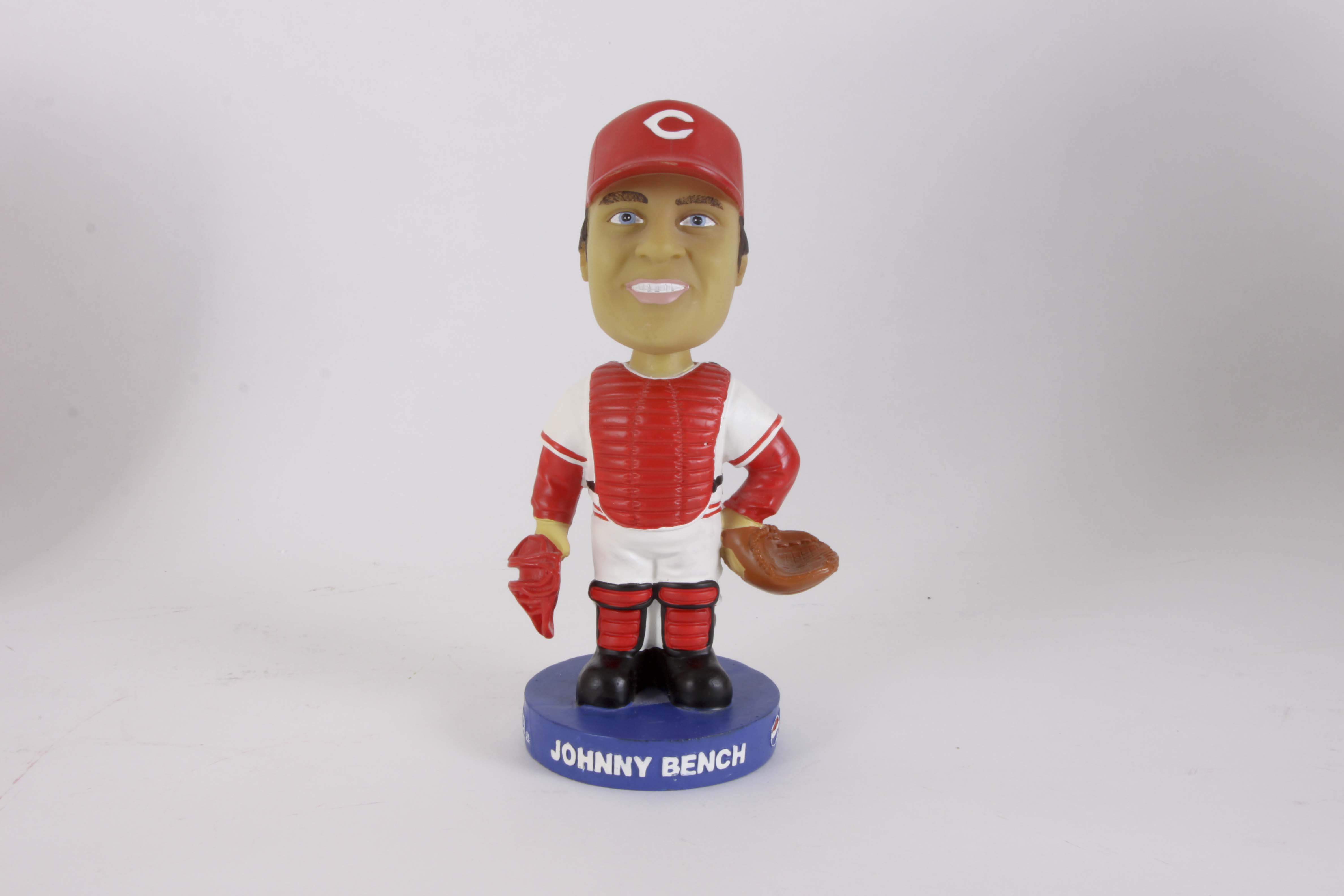 Johnny Bench, Barry Larkin and Frank Robinson Bobbleheads