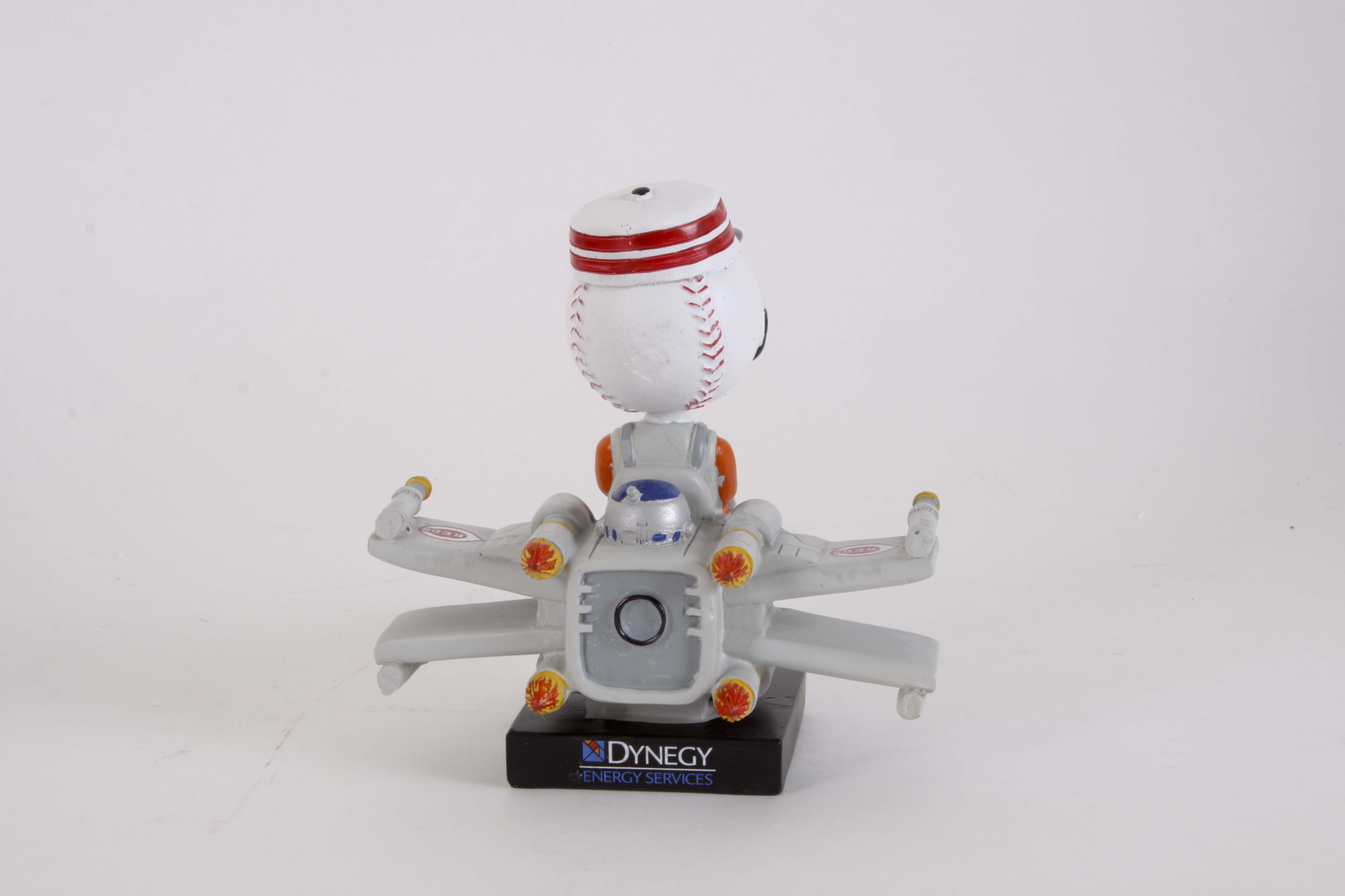 Pair of Cincinnati Reds Mr. Redlegs X-Wing Fighters