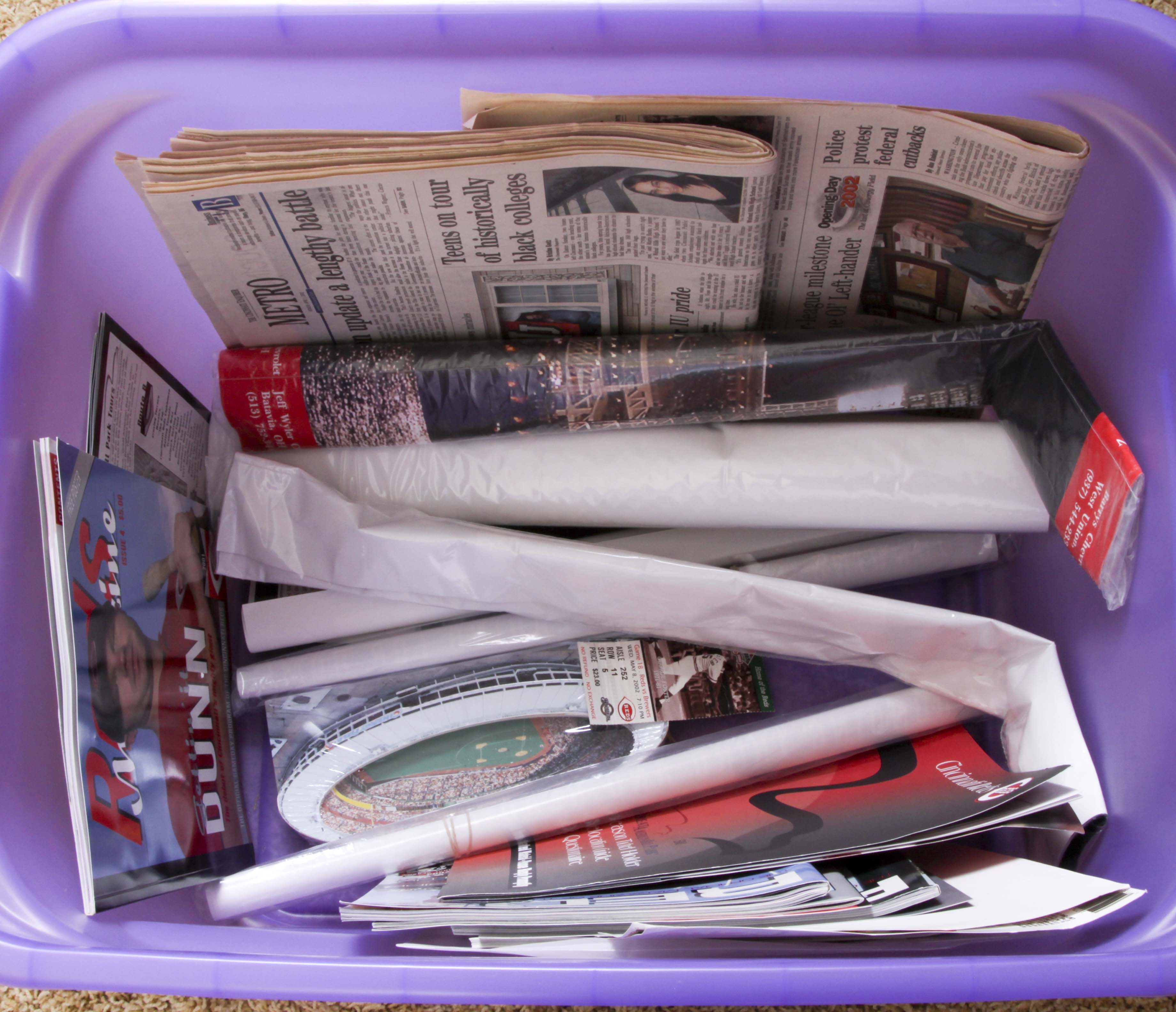 Tub of Reds Memorabilia and Ephemera