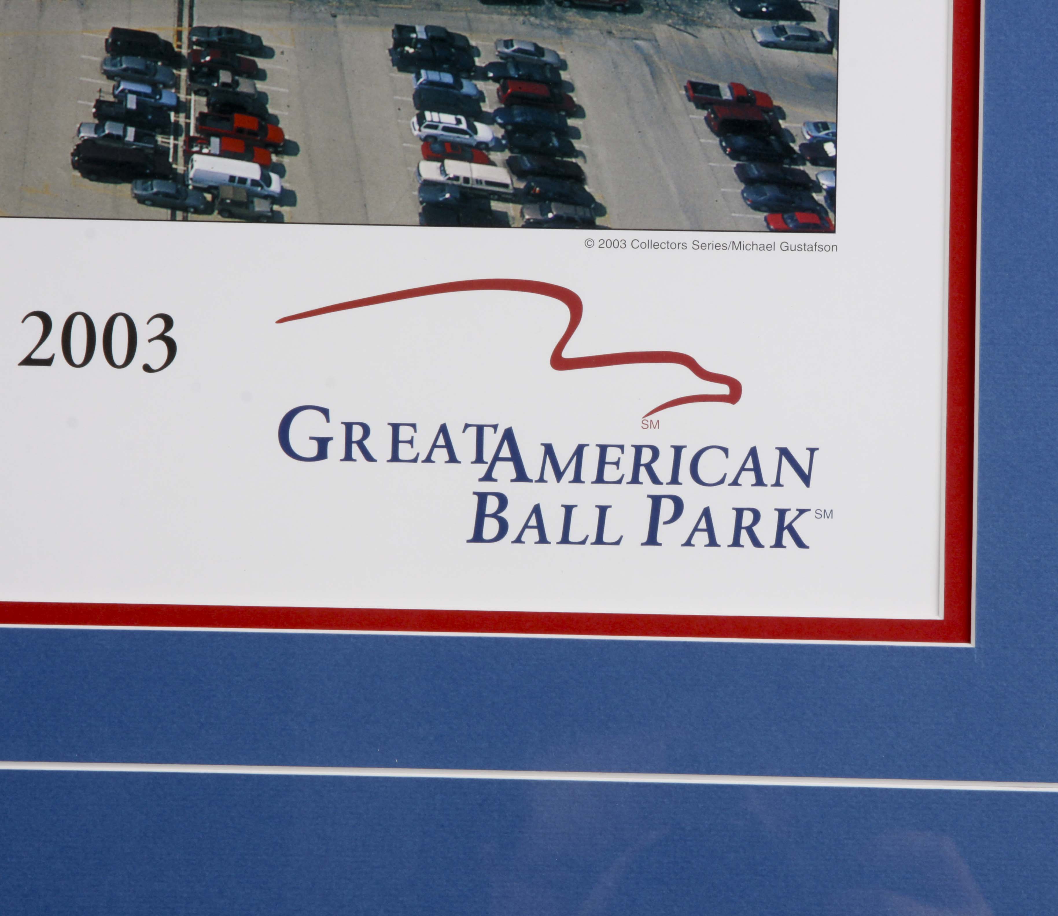 Signed, Numbered L/E Print of Cincinnati Reds Inaugural Game at GABP