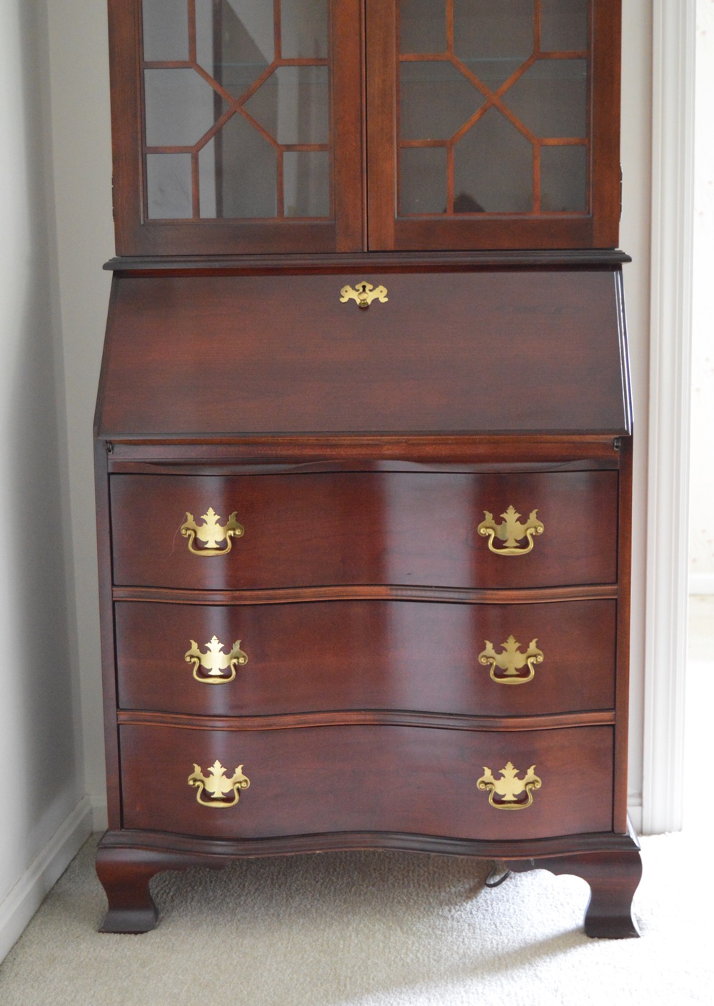 Jasper Cabinet Company Slant-Front Secretary Desk