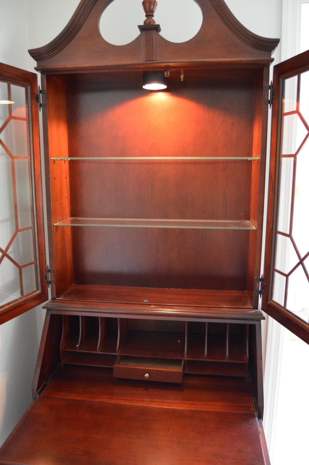 Jasper Cabinet Company Slant-Front Secretary Desk