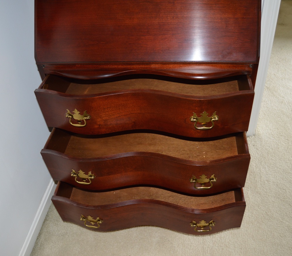 Jasper Cabinet Company Slant-Front Secretary Desk