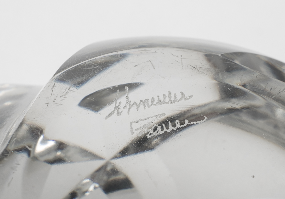 Signed Crystal Paperweights
