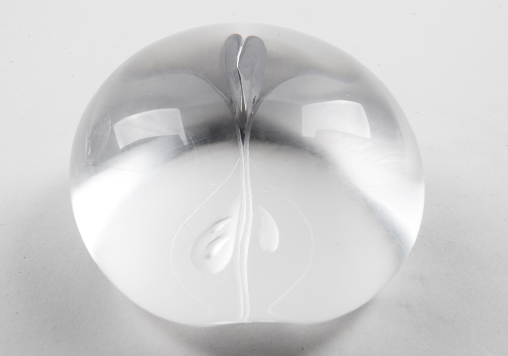 Signed Crystal Paperweights