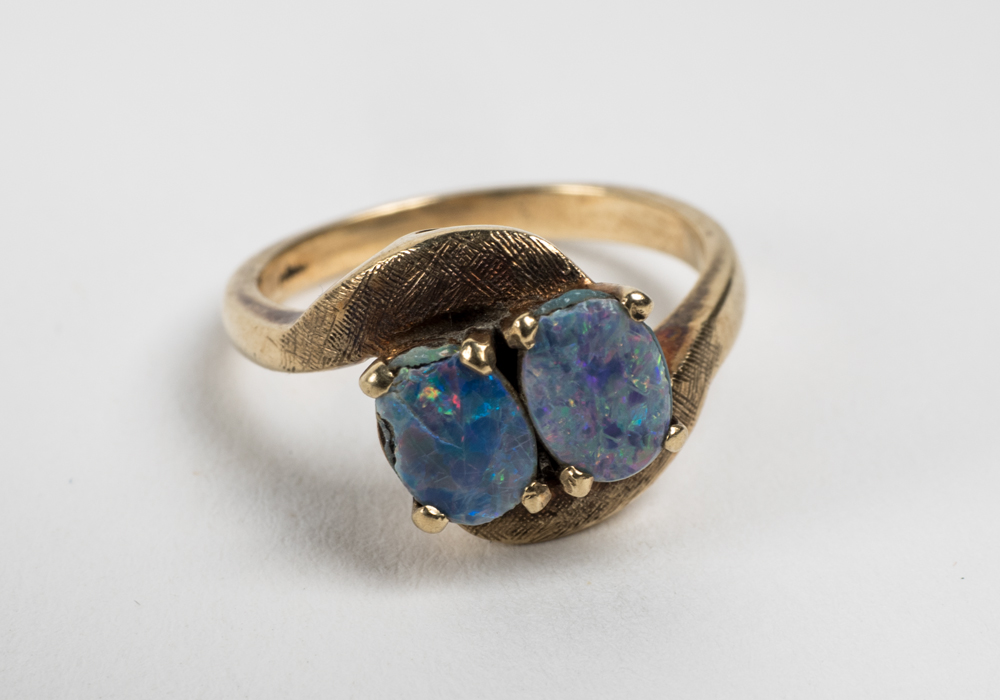 10 Karat Gold Opal Ring