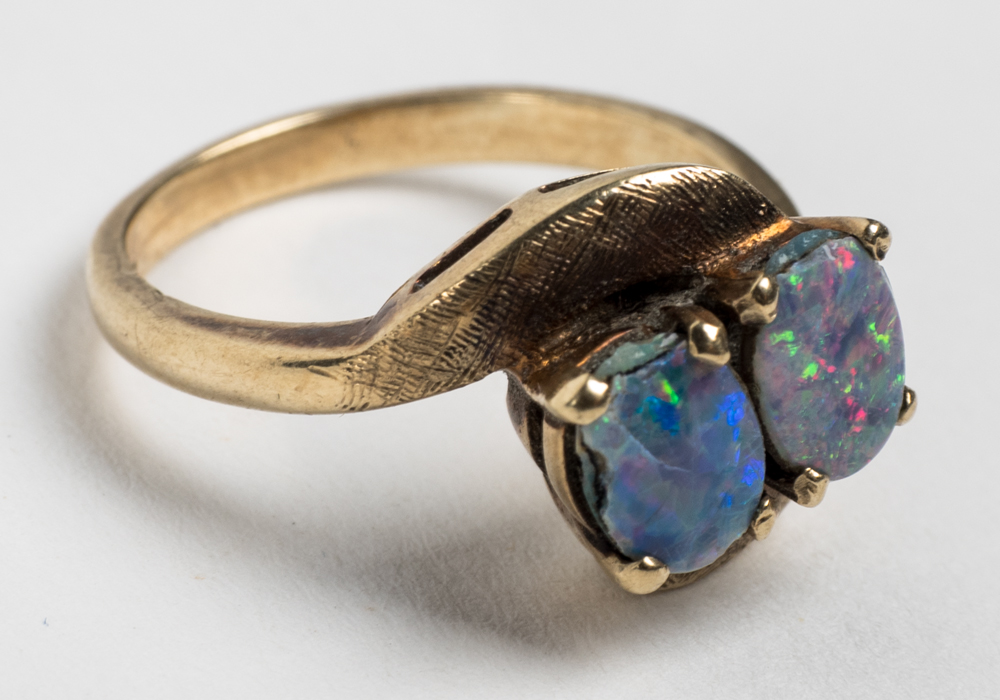 10 Karat Gold Opal Ring