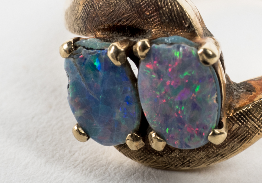 10 Karat Gold Opal Ring