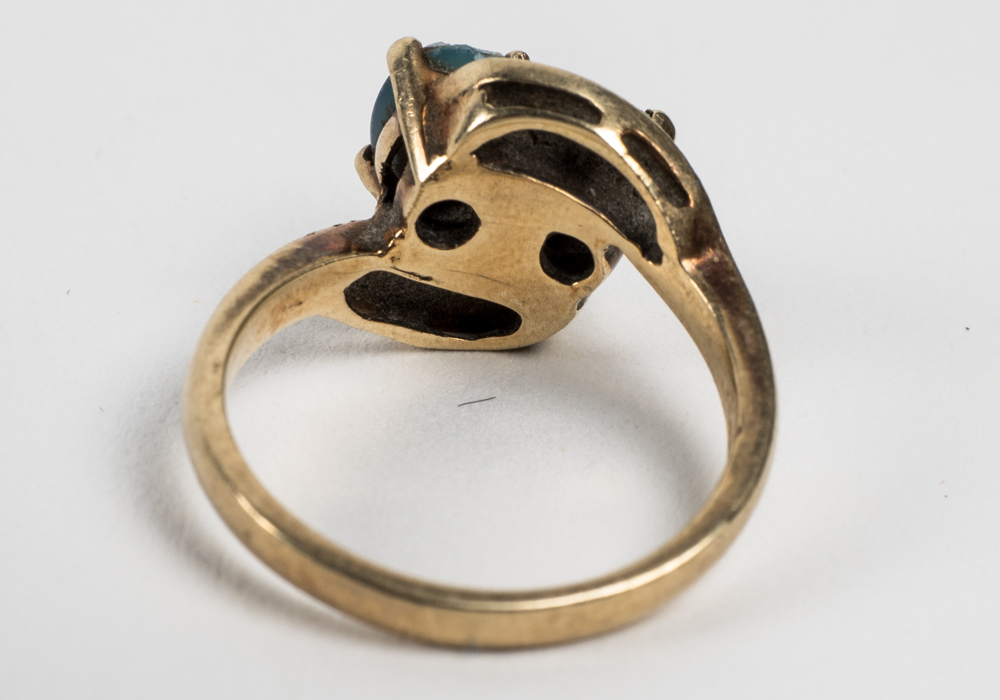 10 Karat Gold Opal Ring