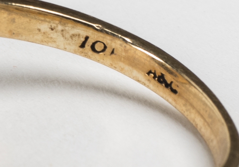 10 Karat Gold Opal Ring