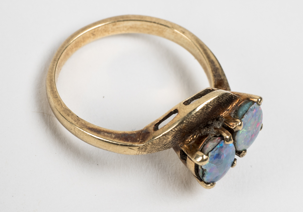 10 Karat Gold Opal Ring
