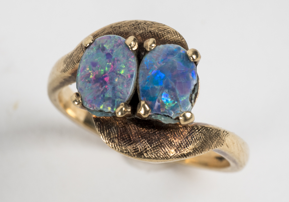10 Karat Gold Opal Ring