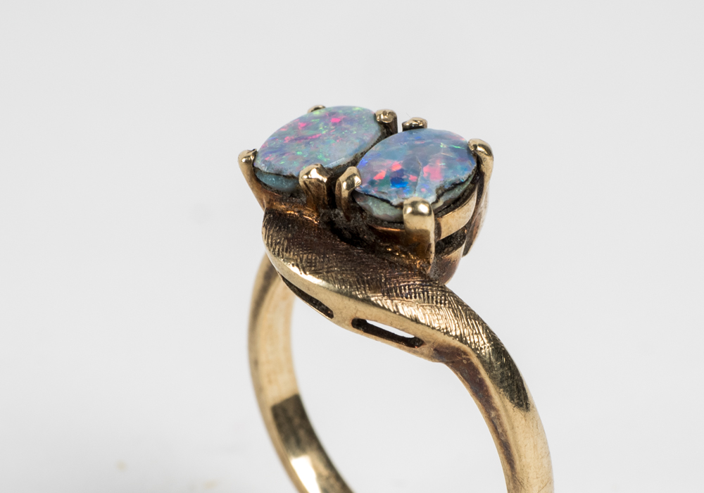 10 Karat Gold Opal Ring